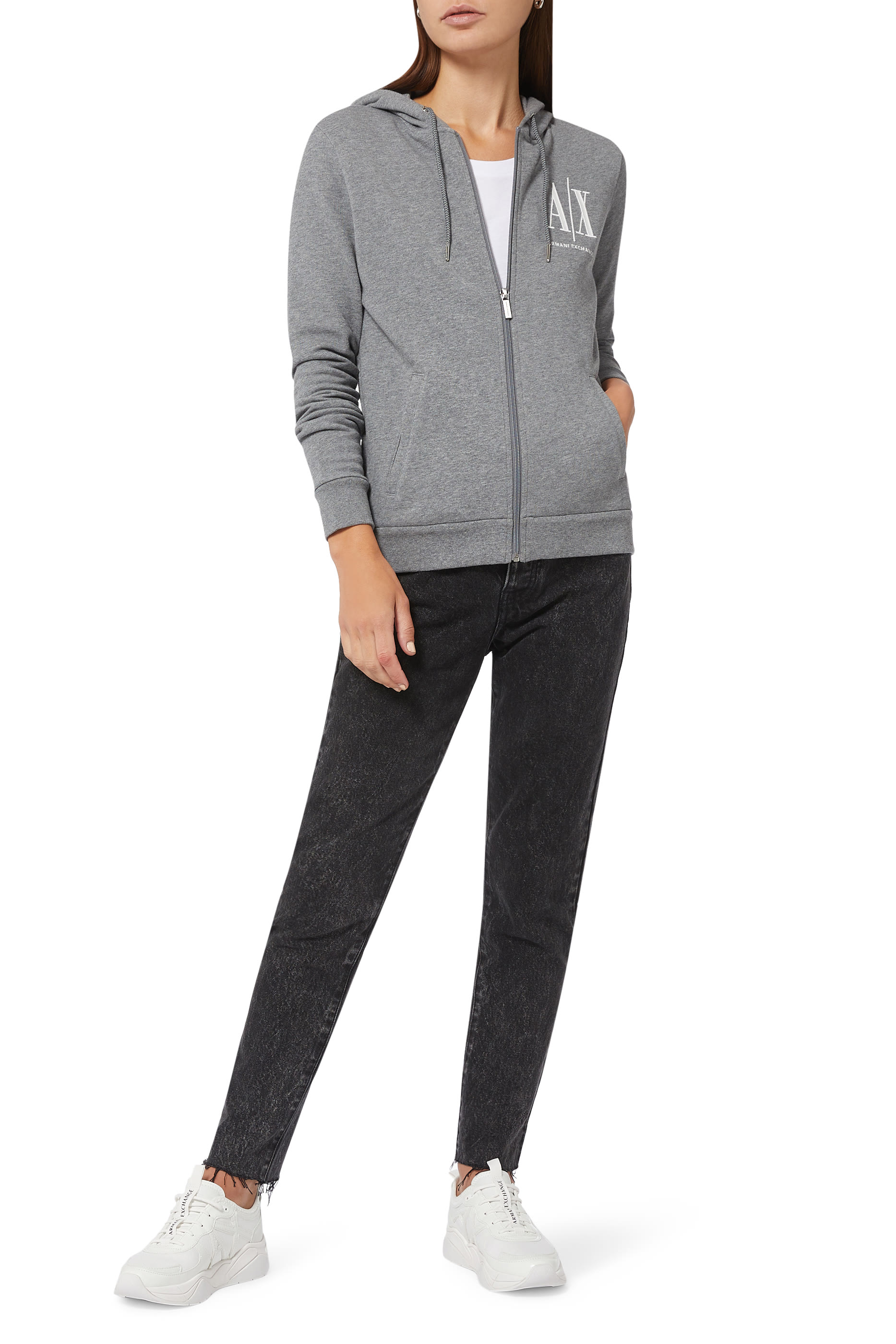 Icon Period Zip Up Hooded Jacket