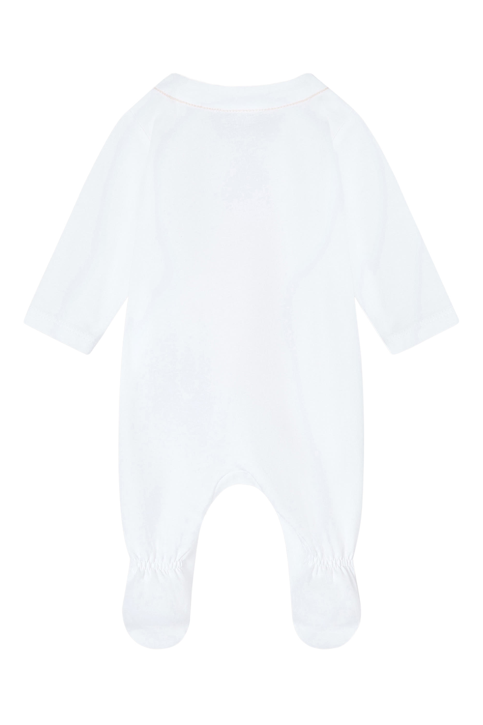 Kids Jersey Marine Story Embroidery Romper