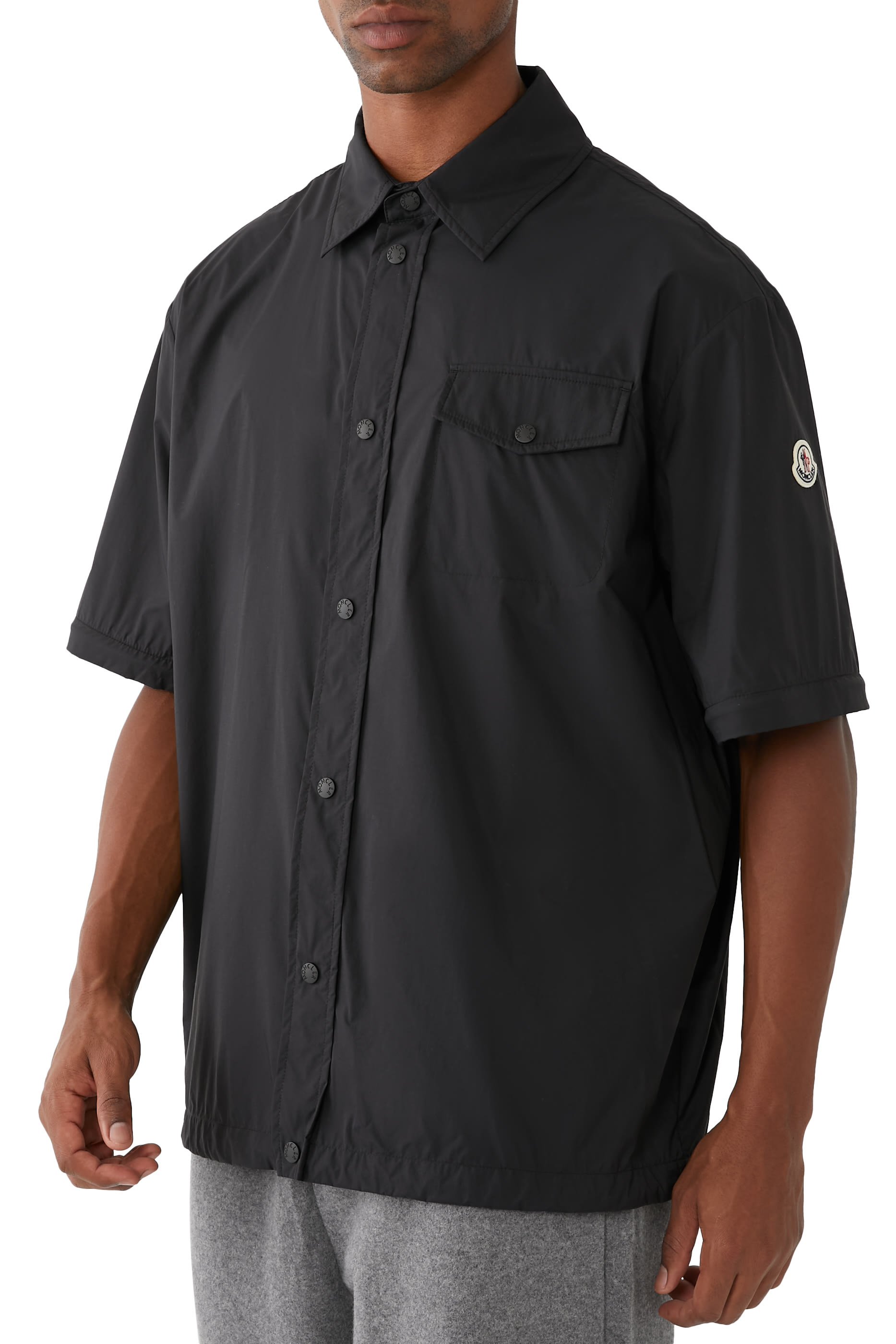 Long Sleeves Nylon Shirt