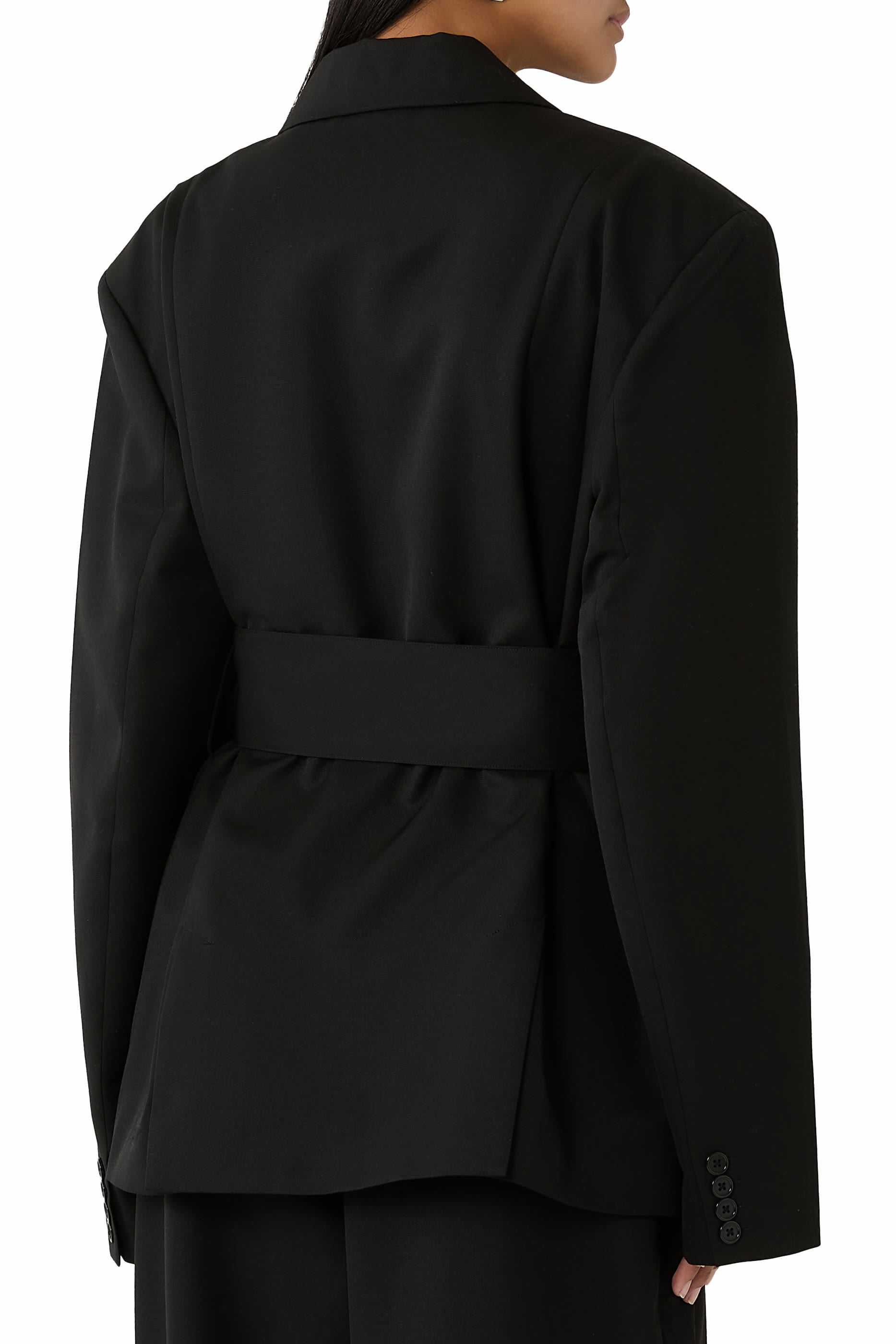 Belted Blazer
