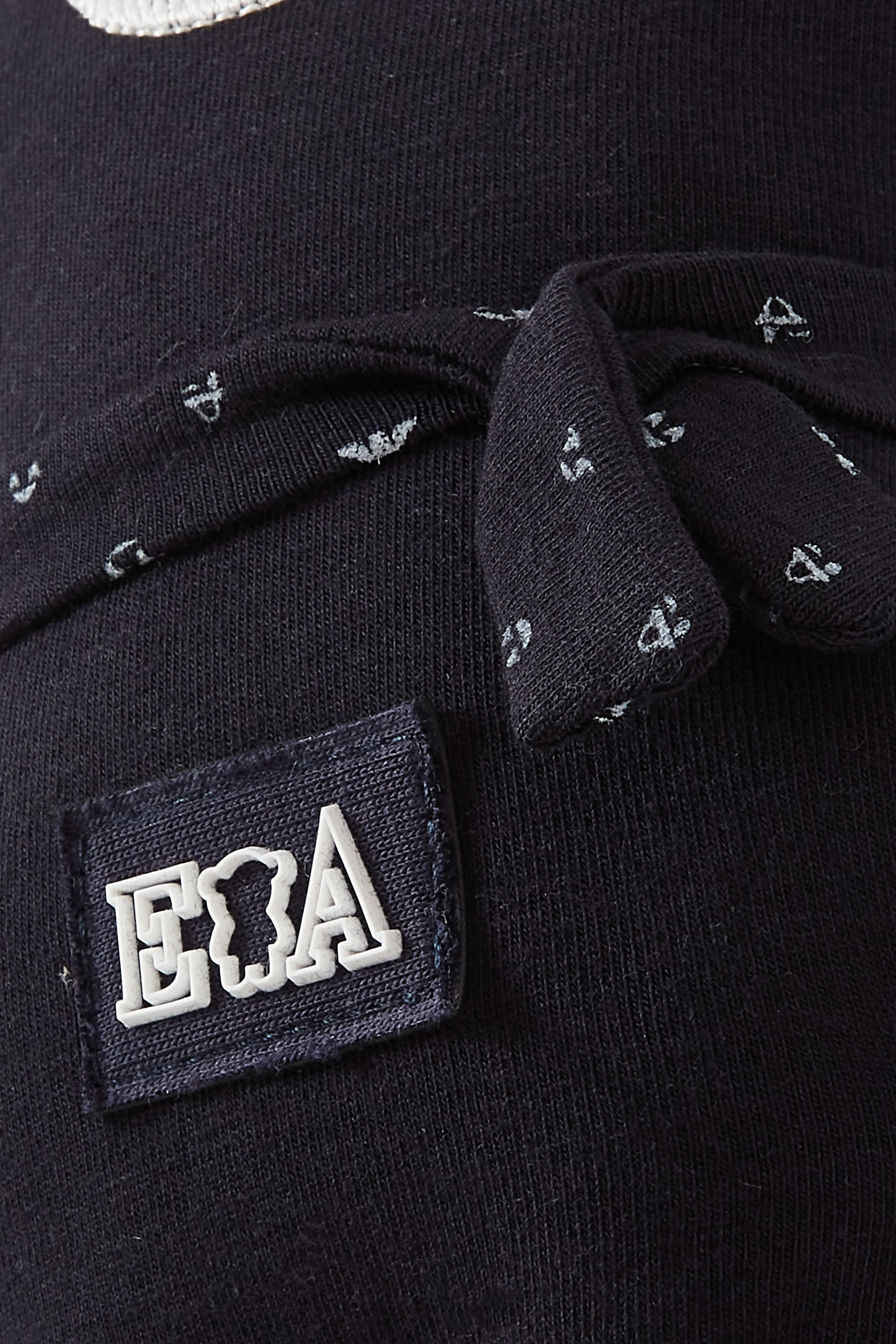 Kids Logo Patch Cotton Bib Set