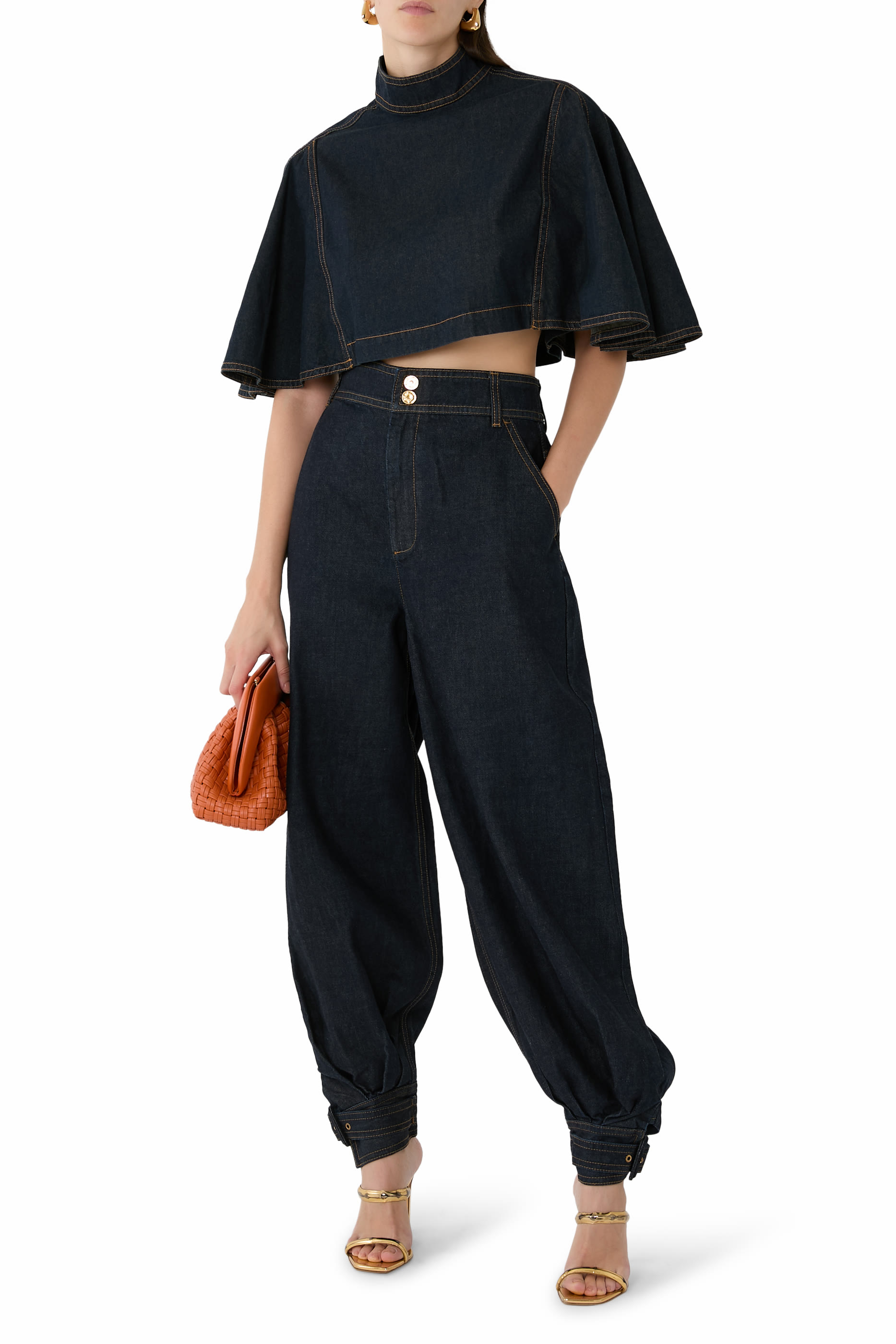 Hypnotic Denim Harem Pants