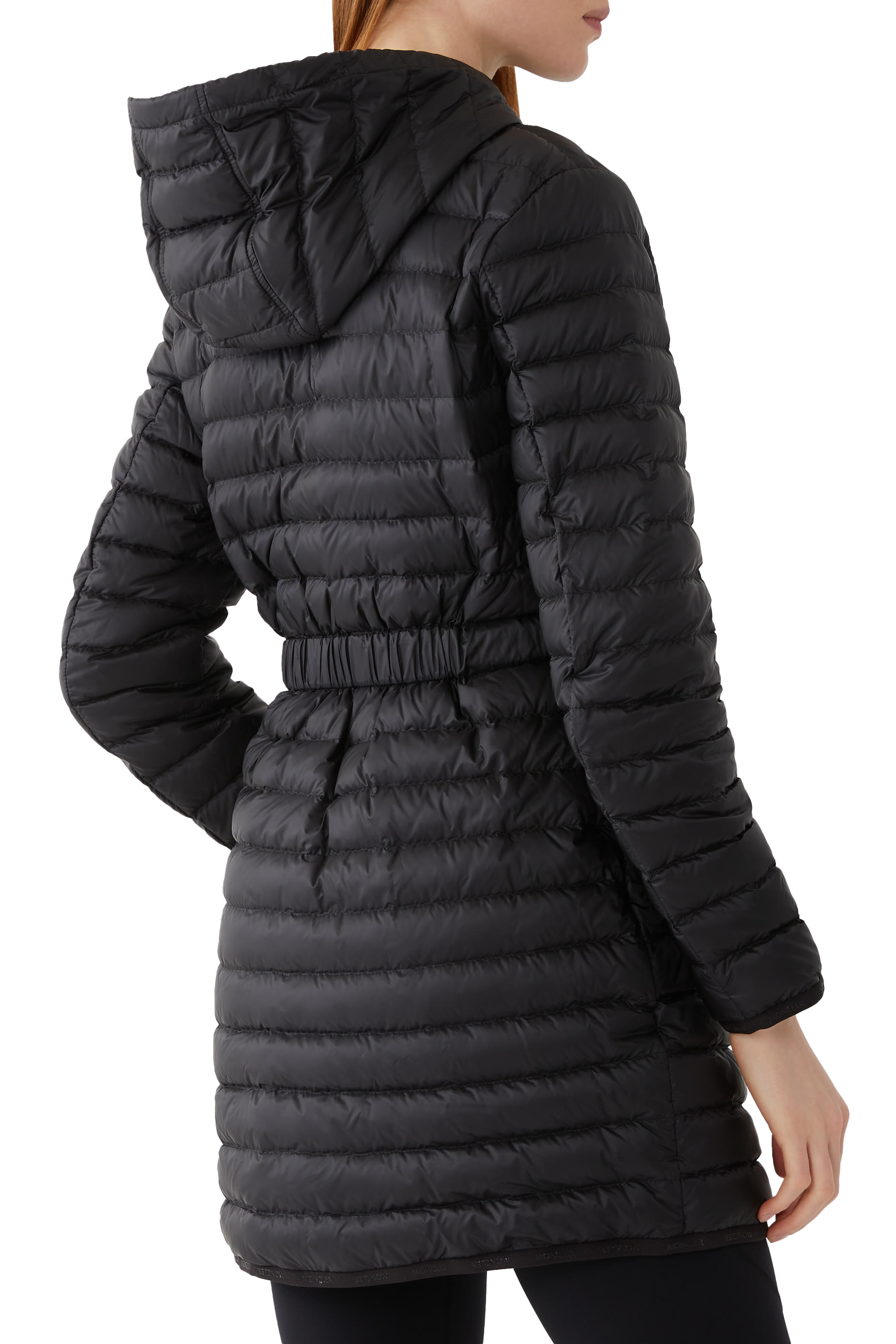 Oredonne Hooded Long Down Jacket 
