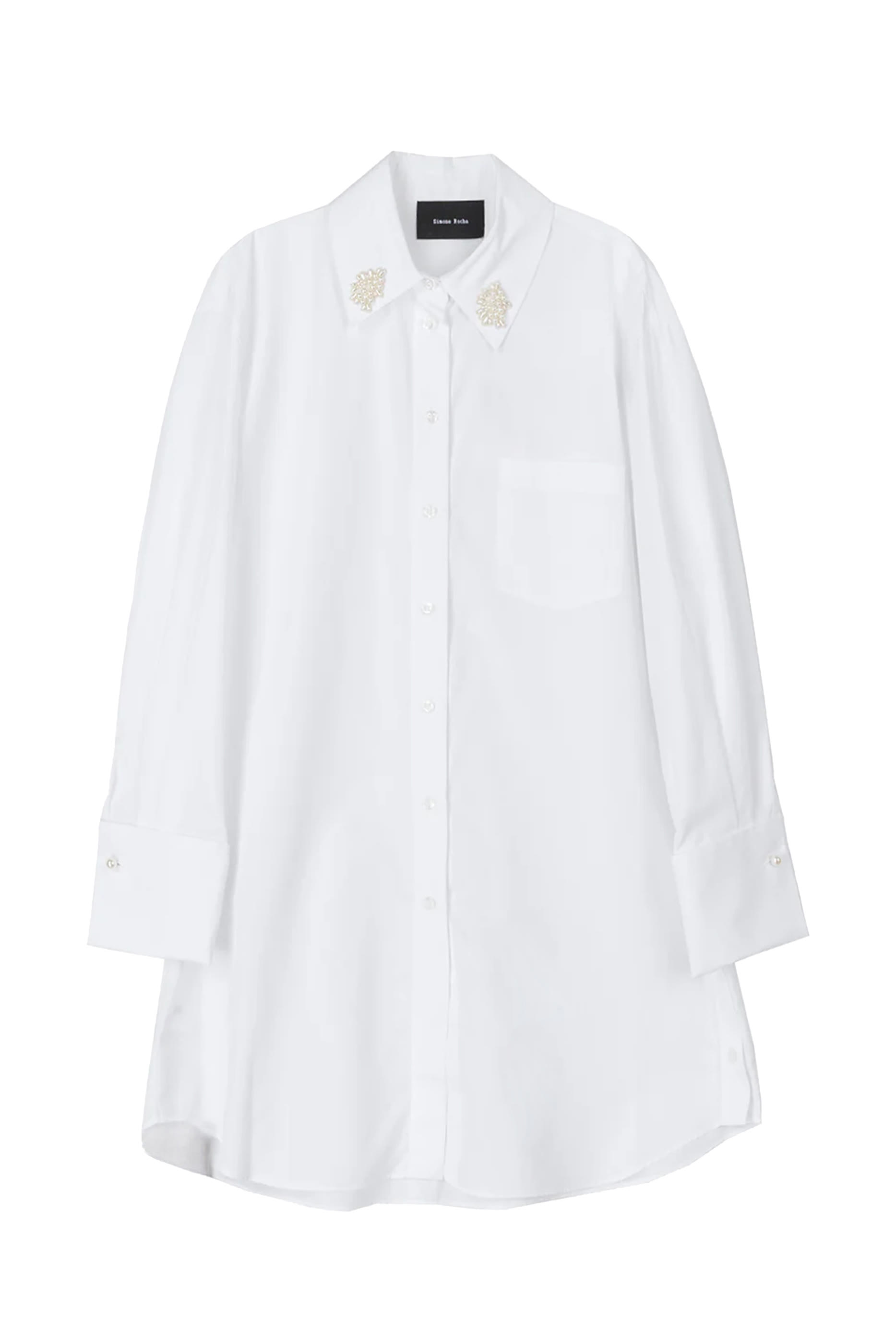 Elongated Cuff Button Placket Shirt