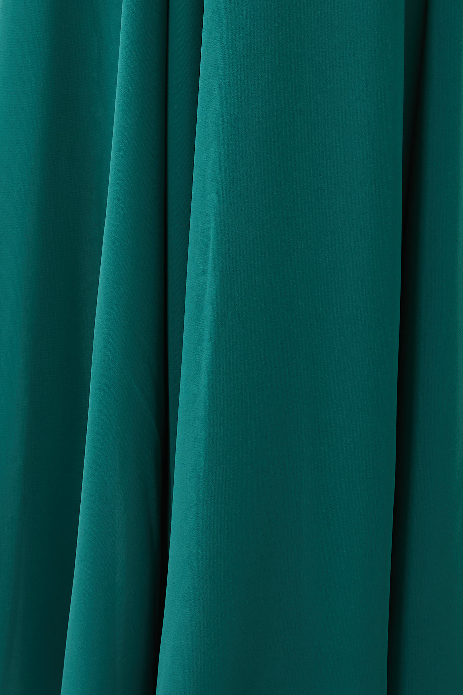 Georgette Pockets Wide-Leg Pants