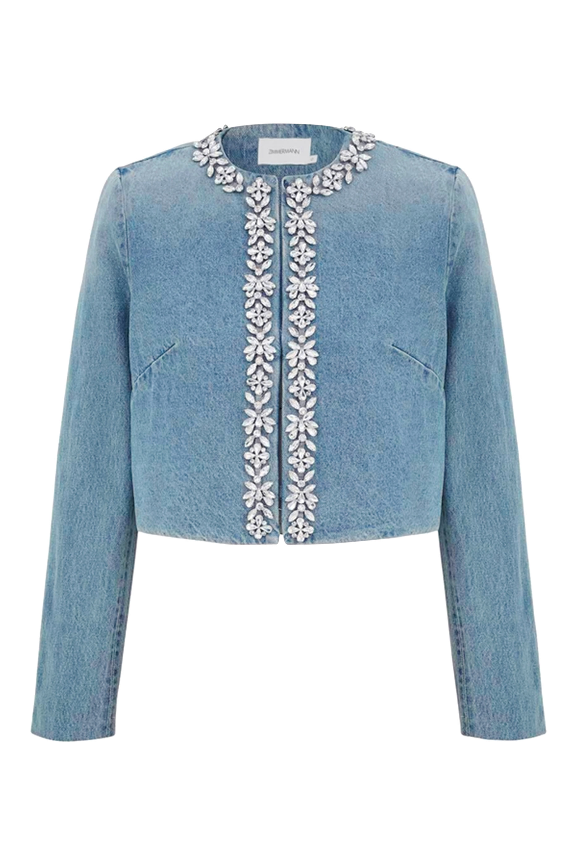 Crush Embellished Denim Jacket