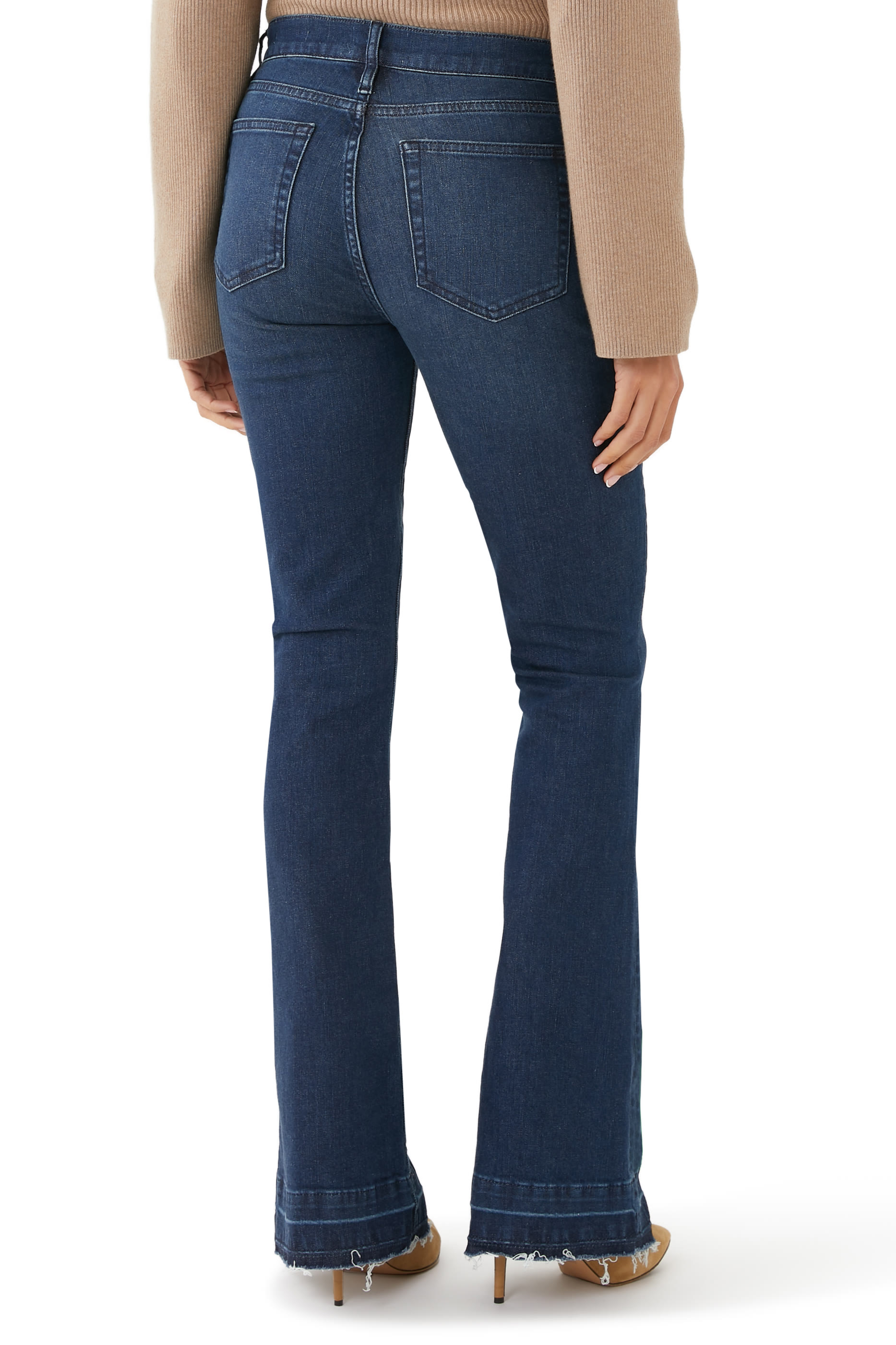 Le High Flare Jeans