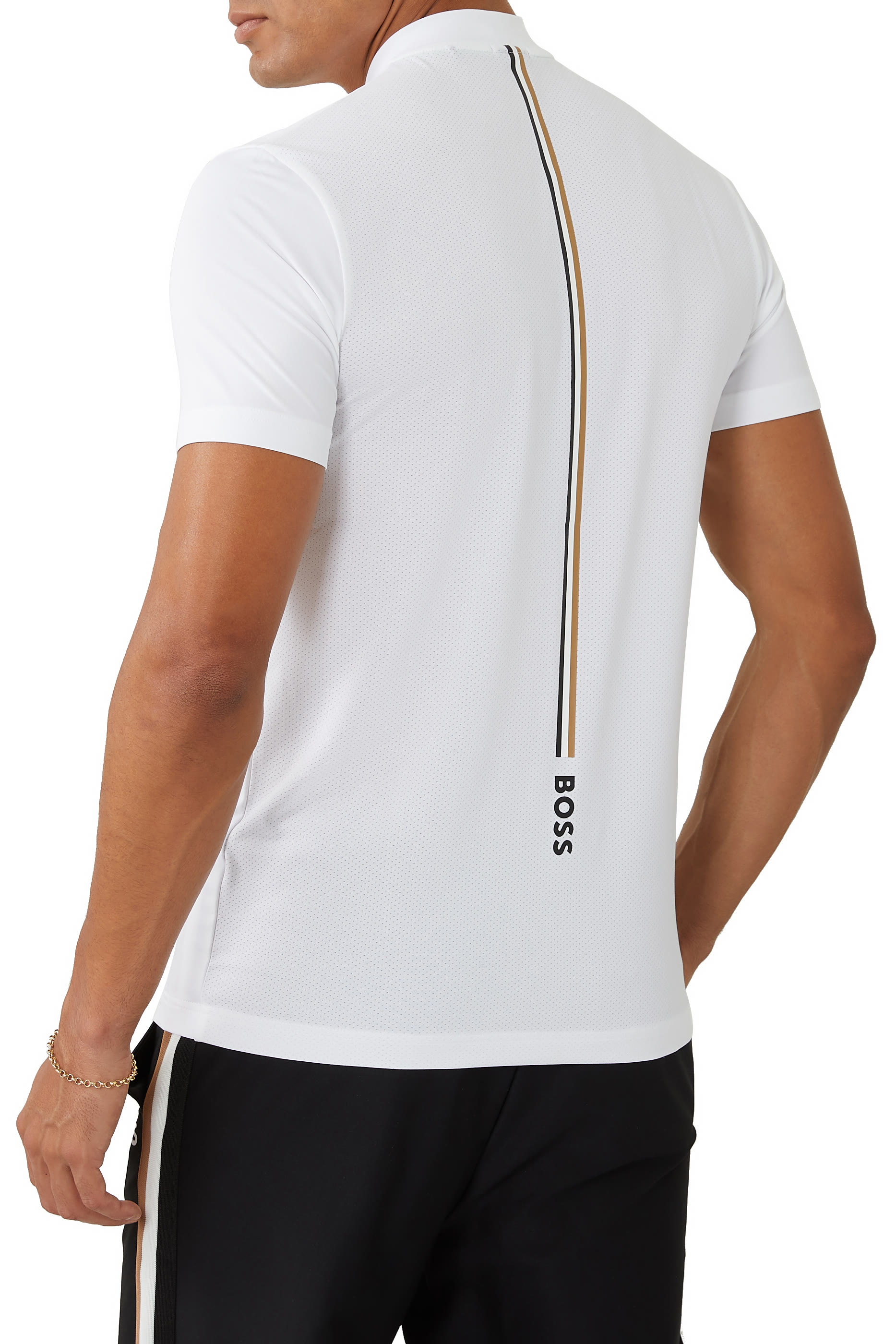 Matteo Berrettini Slim-Fit Bomber Polo