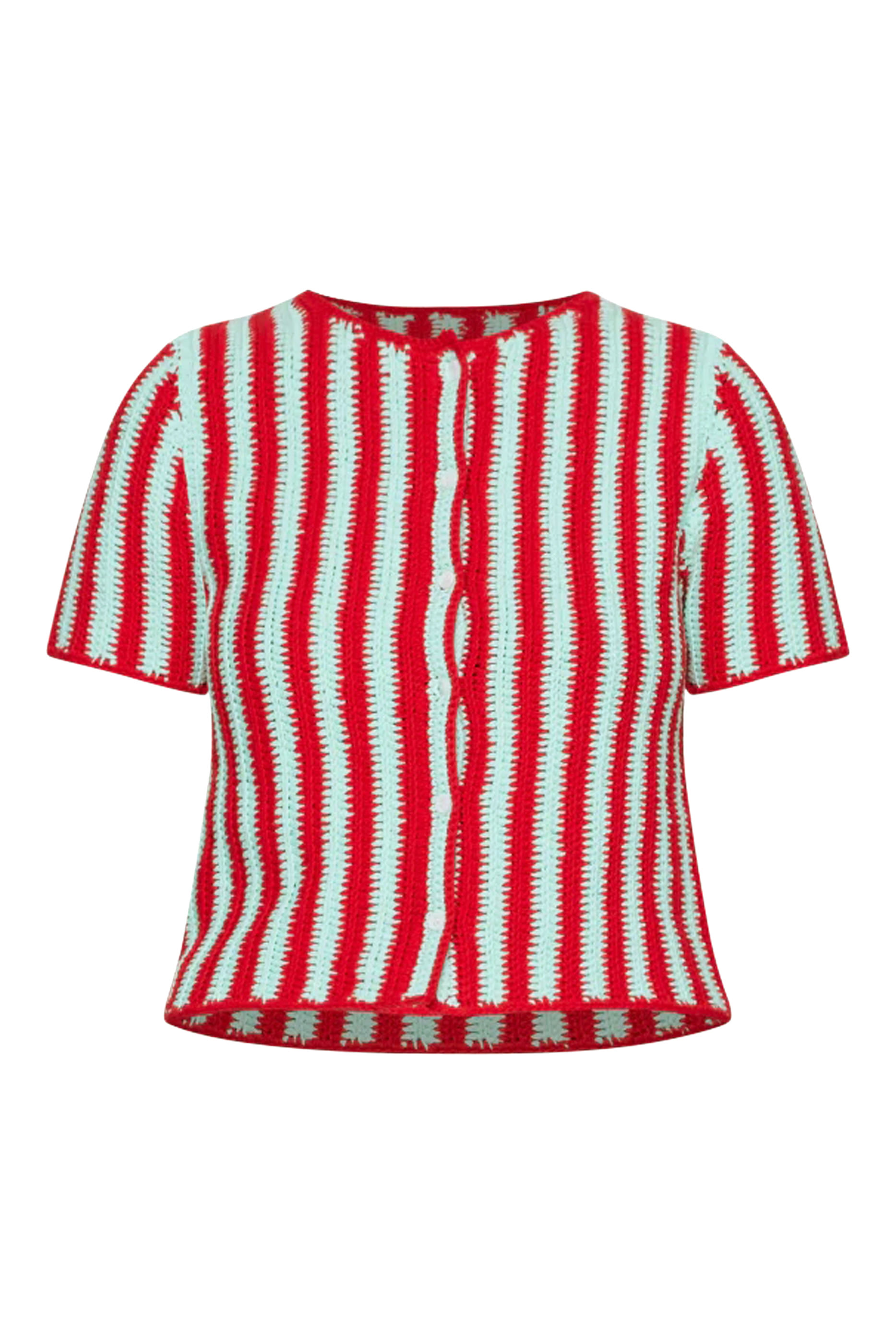 Zig Zag Crochet Shirt