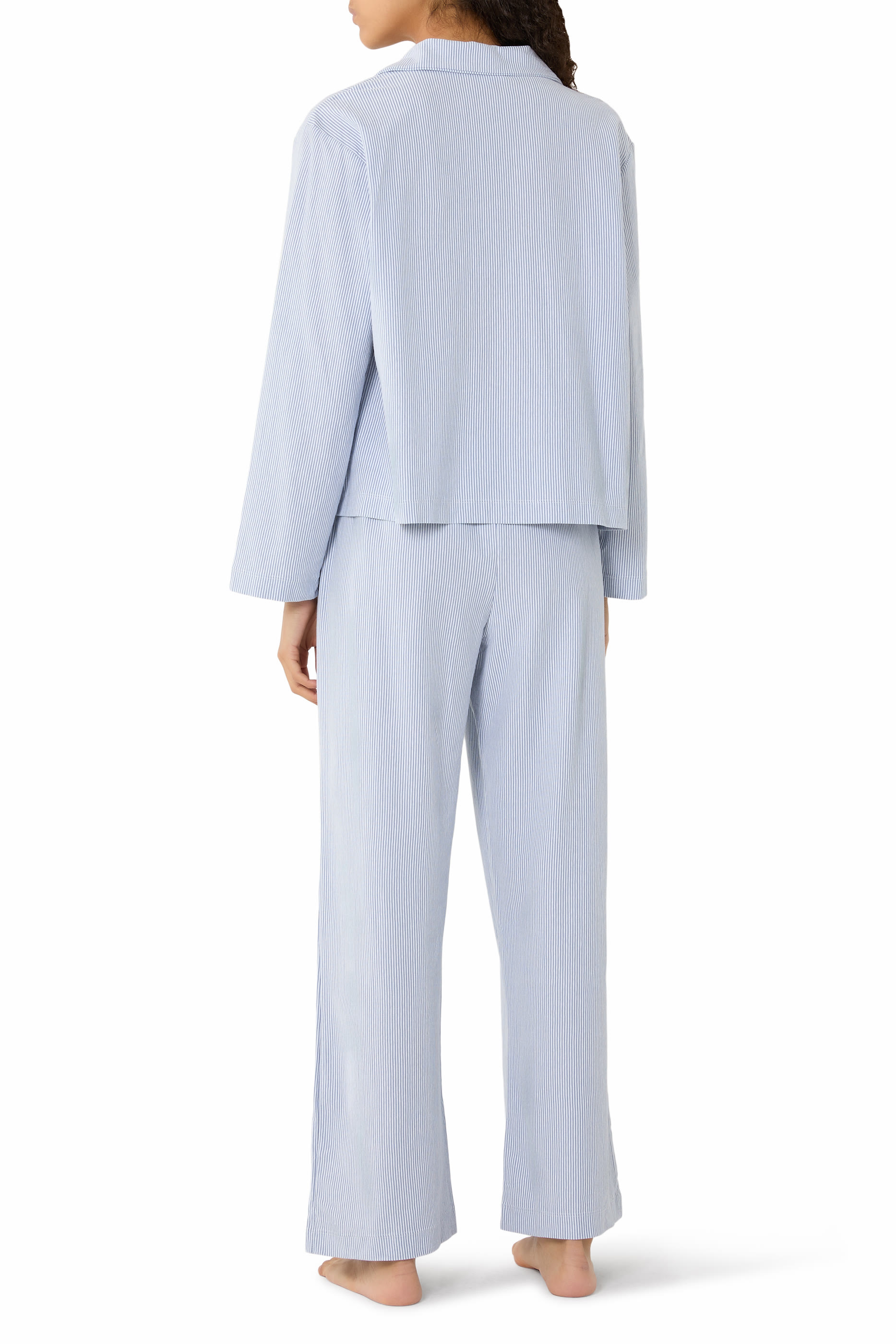 Organic Cotton Jersey Relaxed Pajama Set