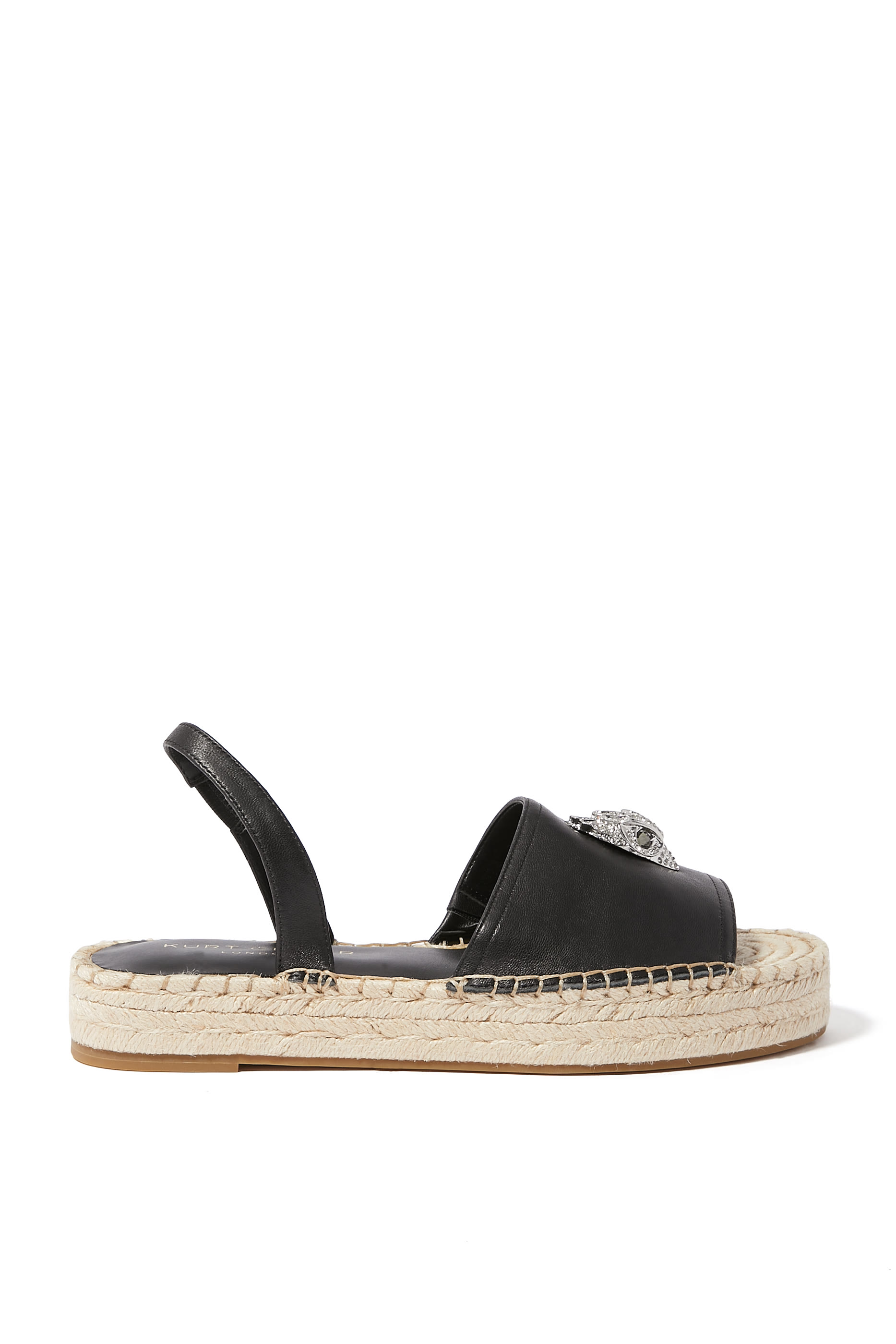 Kensington Leather Espadrilles
