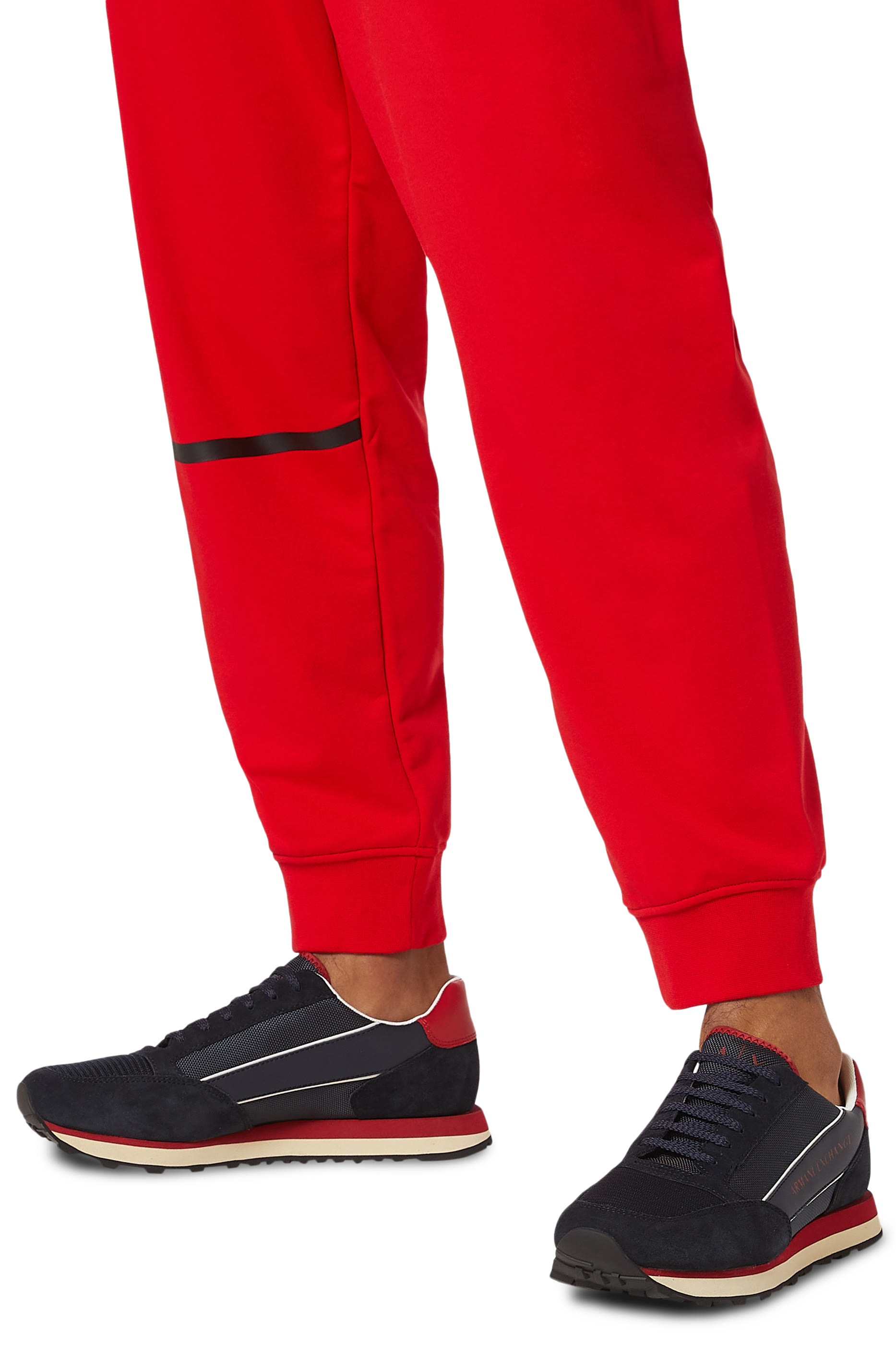 Stripe Logo Sneakers