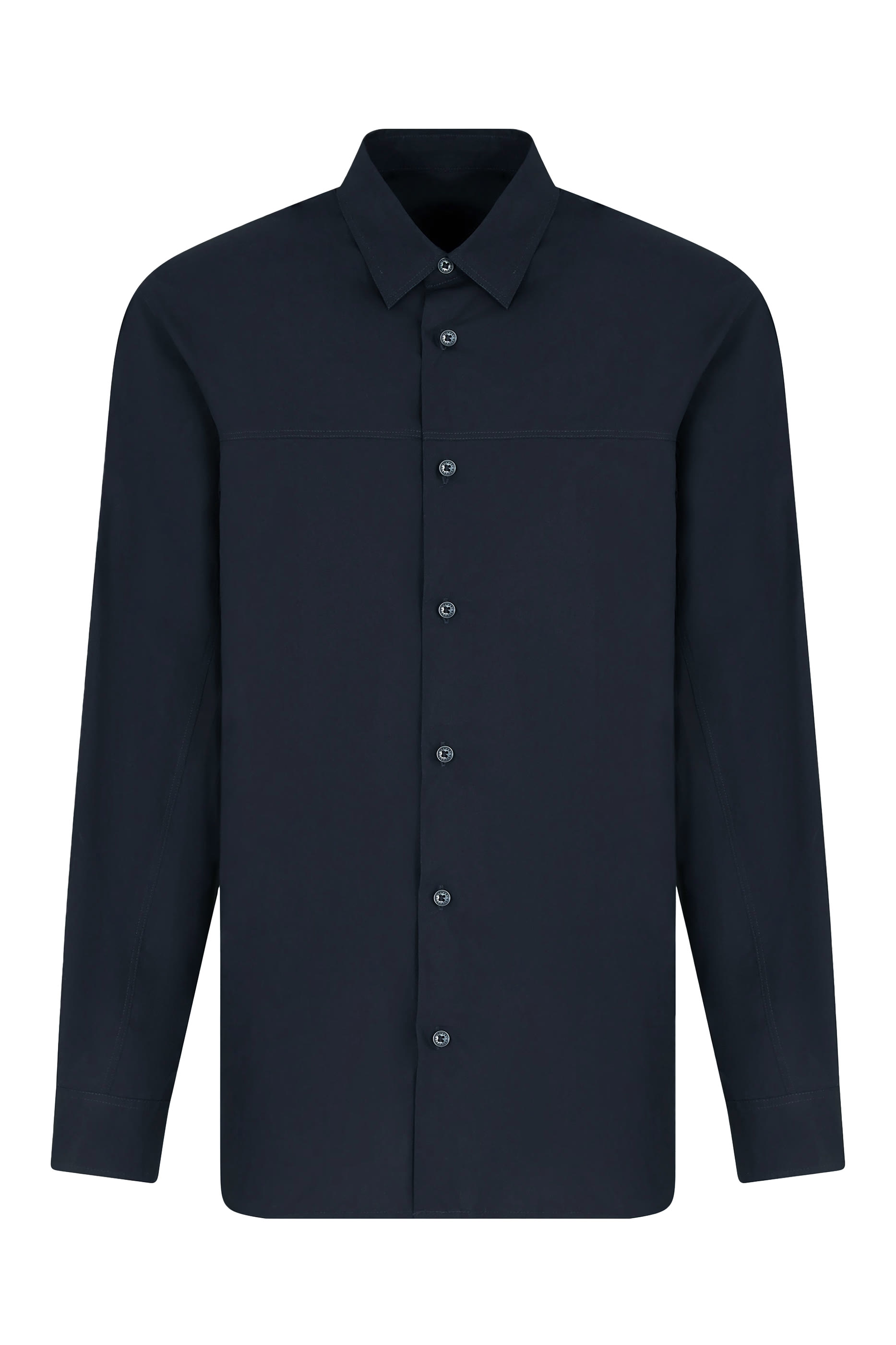 Tessuto High-Neck Long Sleeves Shirt