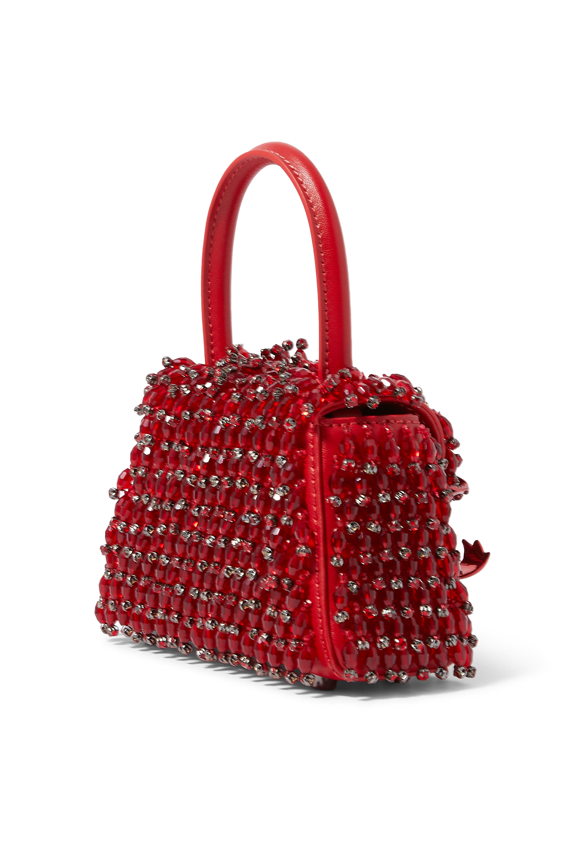 Embellished Micro Bow Bag