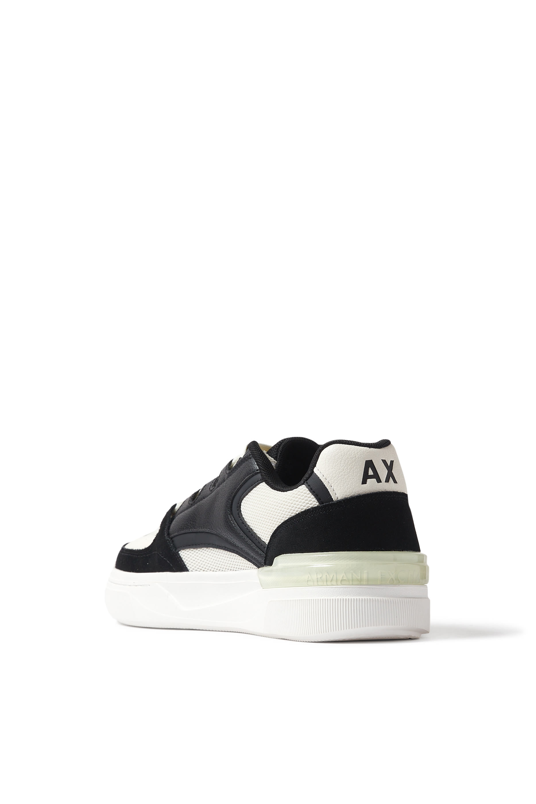 Two-Tone Flick Lace-Up Sneakers