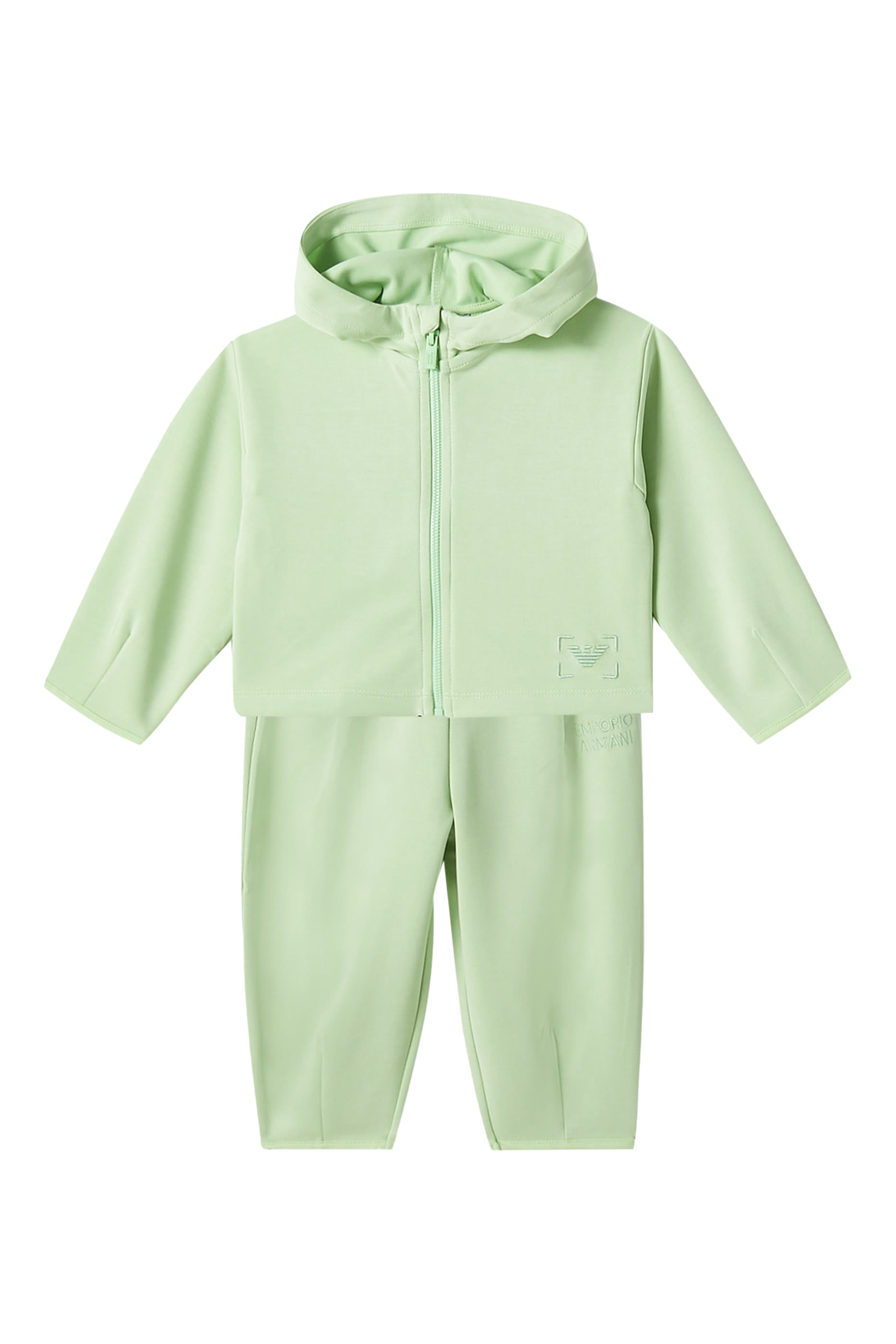Kids Logo Cotton-Blend Tracksuit Set