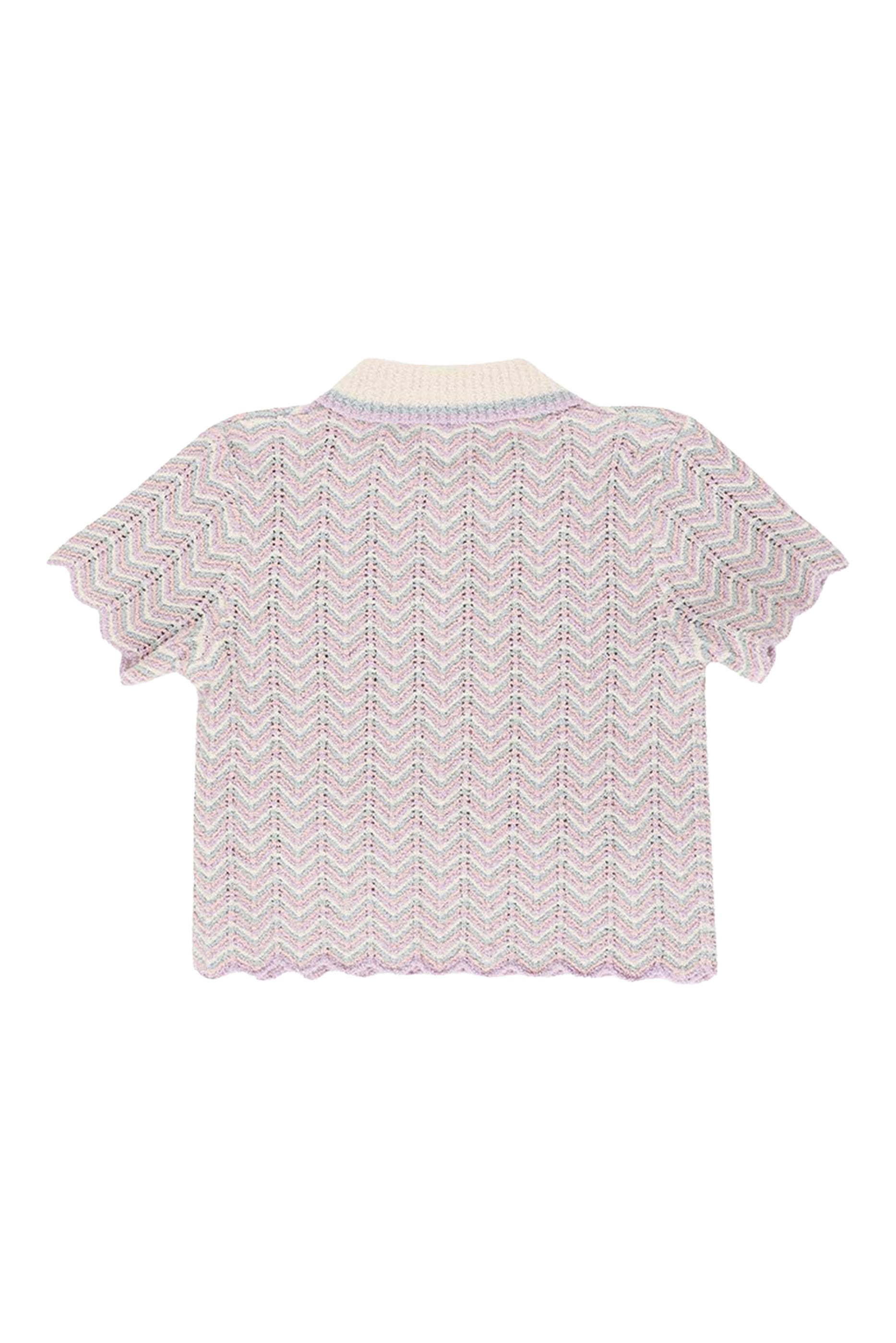 Kids Halliday Textured Knit Polo
