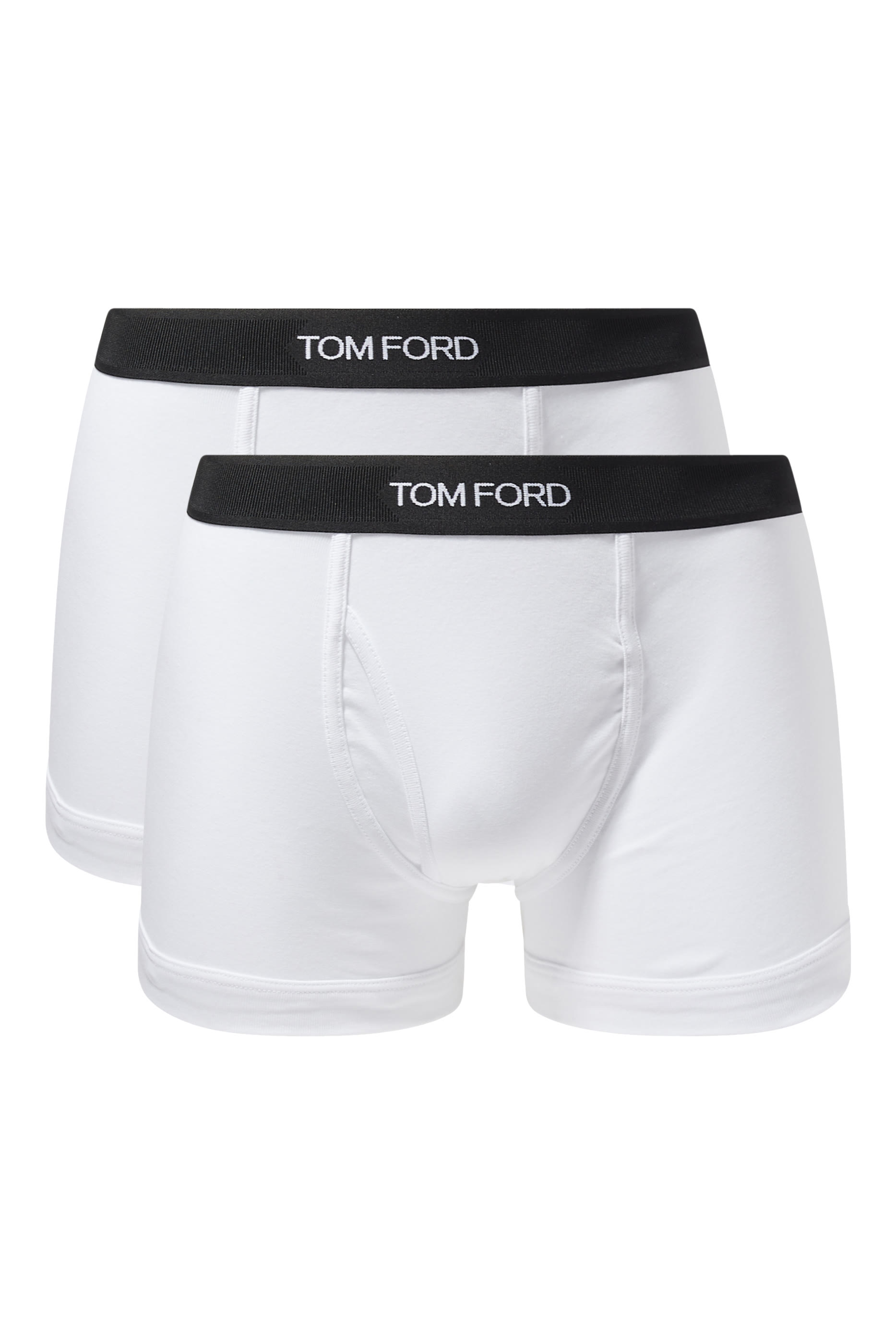 Cotton Stretch Jersey Boxer Briefs, Set of 2