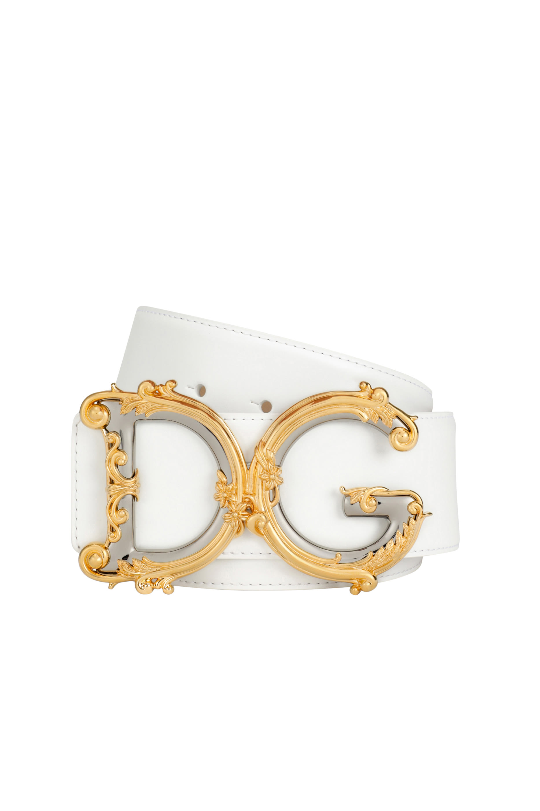 DG Logo Calfskin Belt