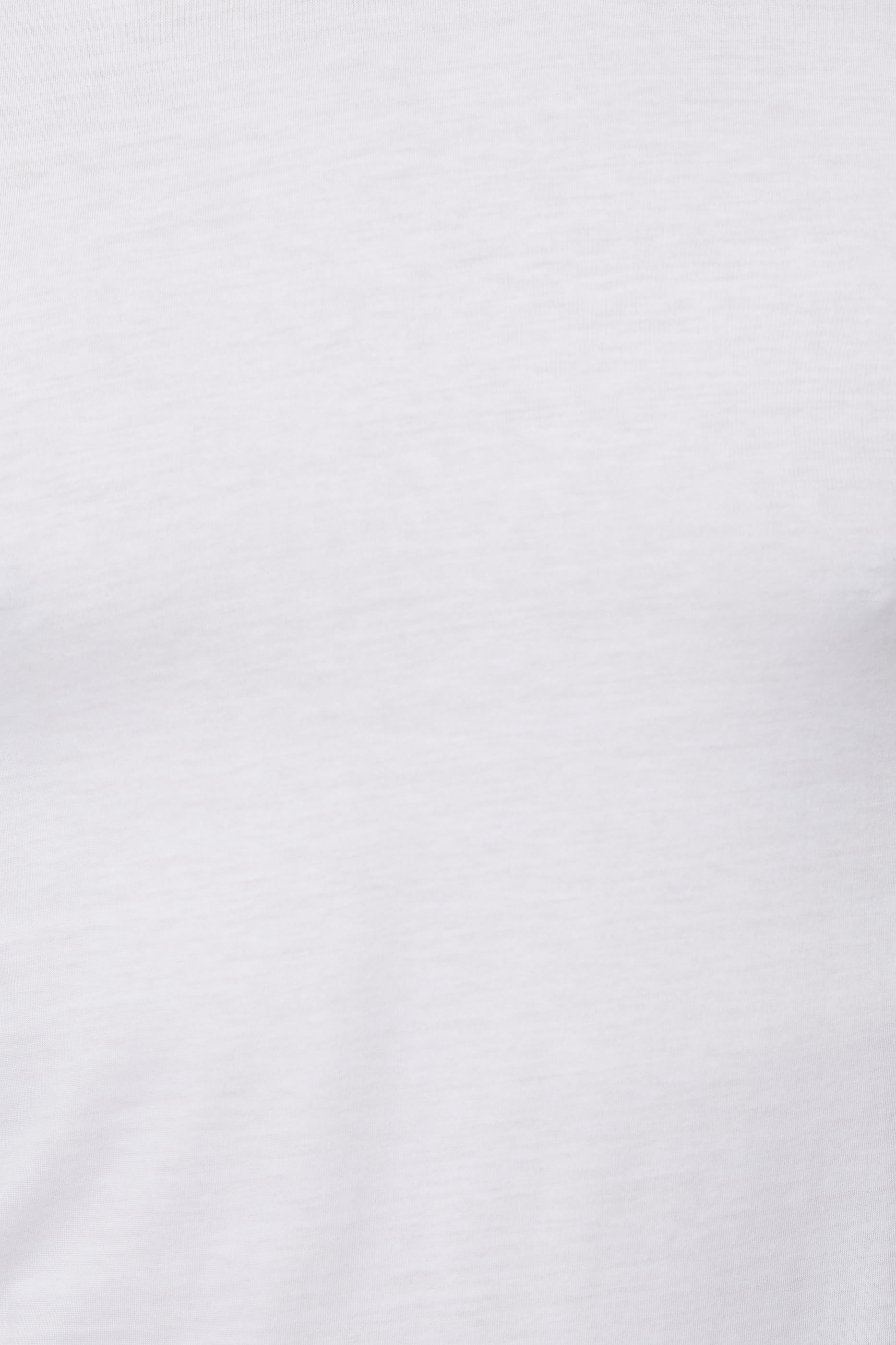 Pima Crewneck Long Sleeved T-Shirt