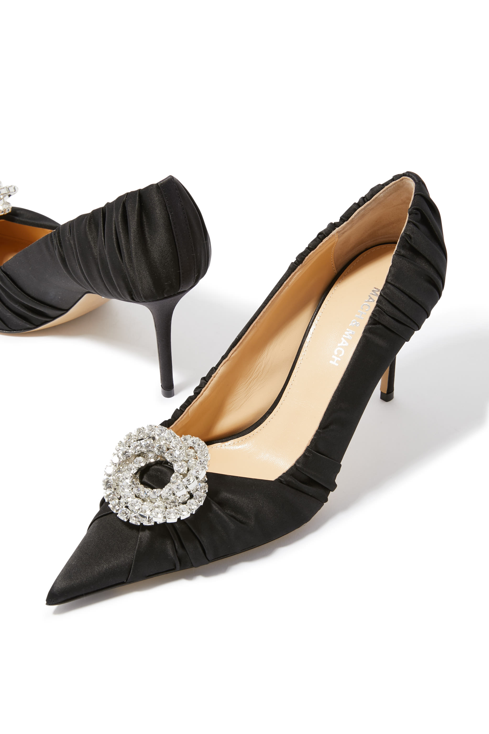 Galaxy 85 Satin Pumps