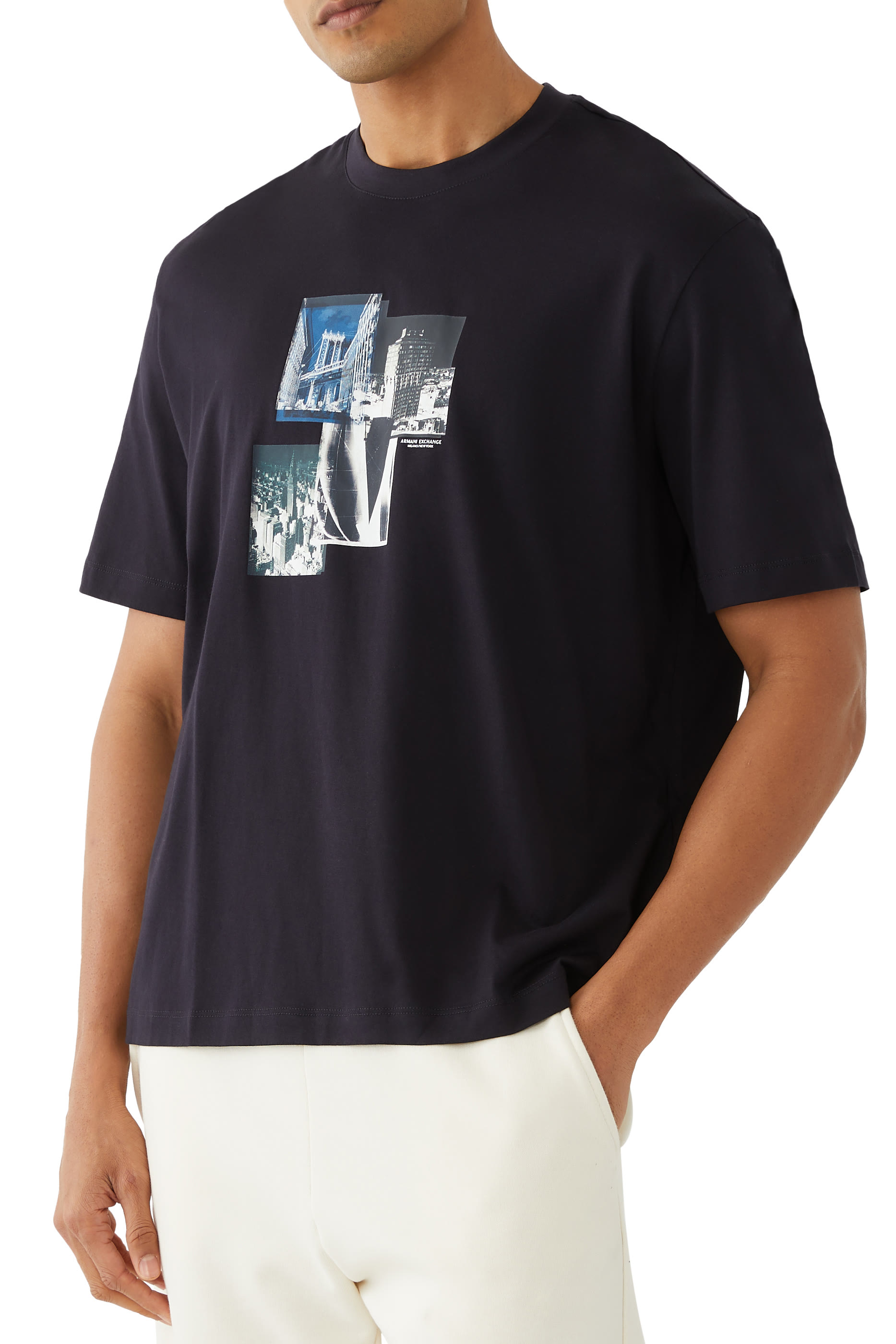 Photo Print Regular Fit T-Shirt