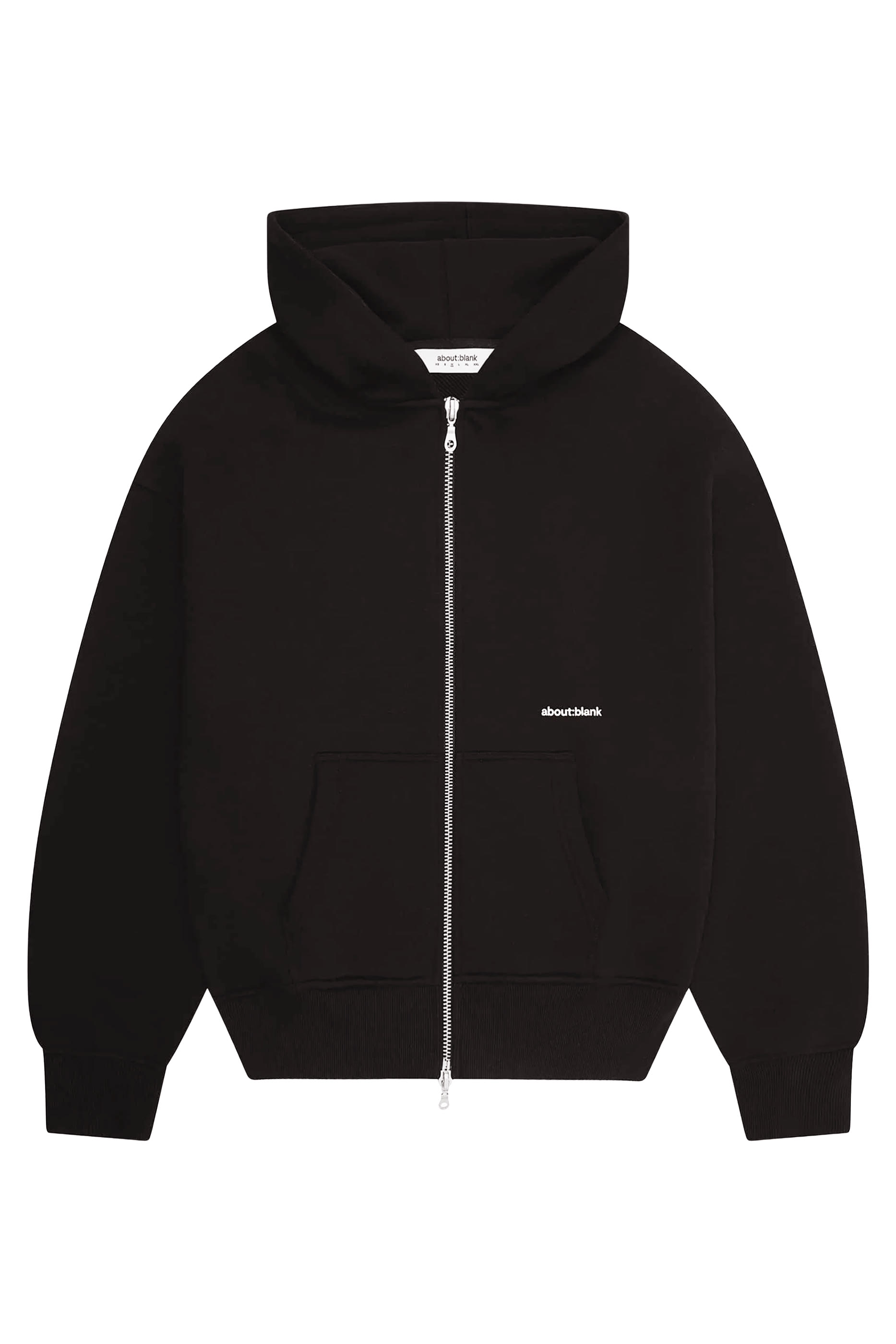 Logo Box Zip Hoodie