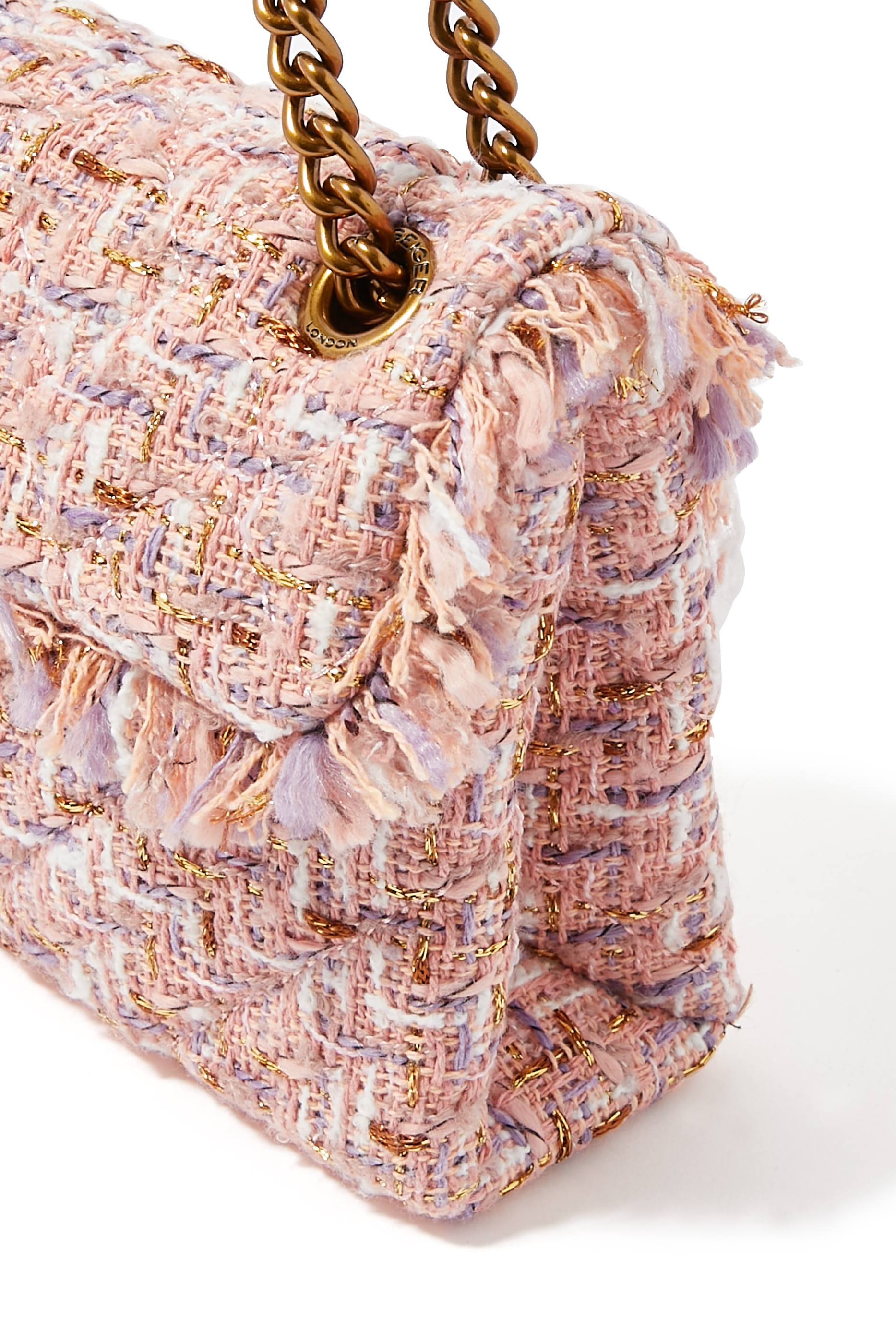 Tweed Mini Kensington Bag