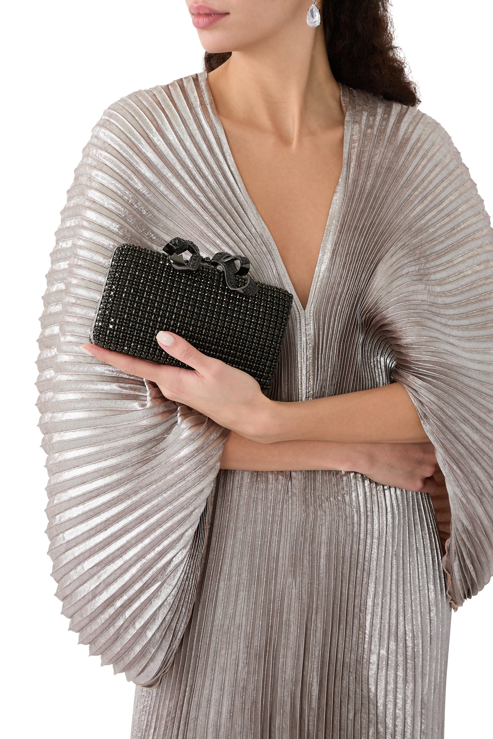 Crystal Box Clutch Bag