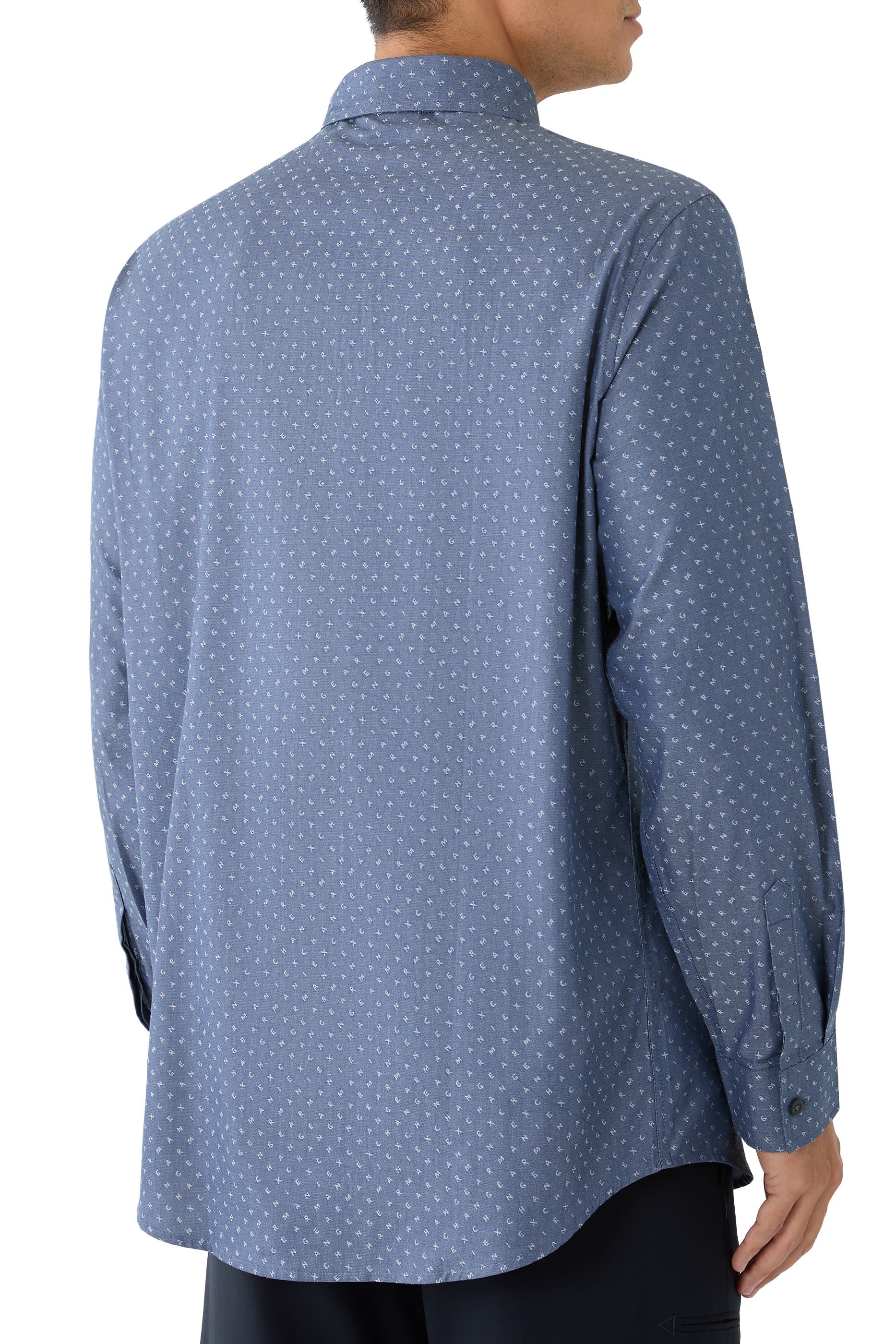 Yarn Dyed Jacquard Shirt