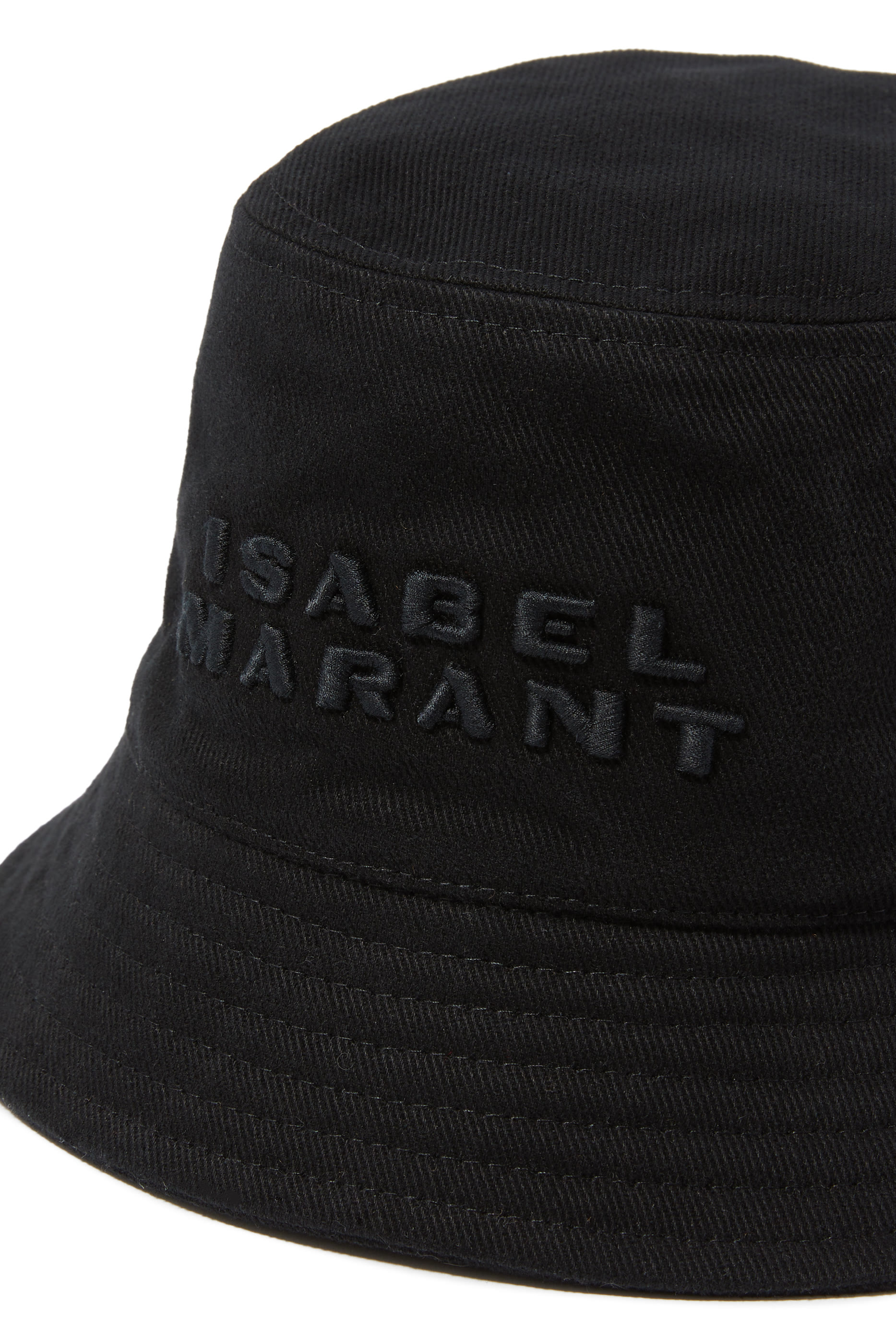 Haley Embroidered Bucket Hat with Logo