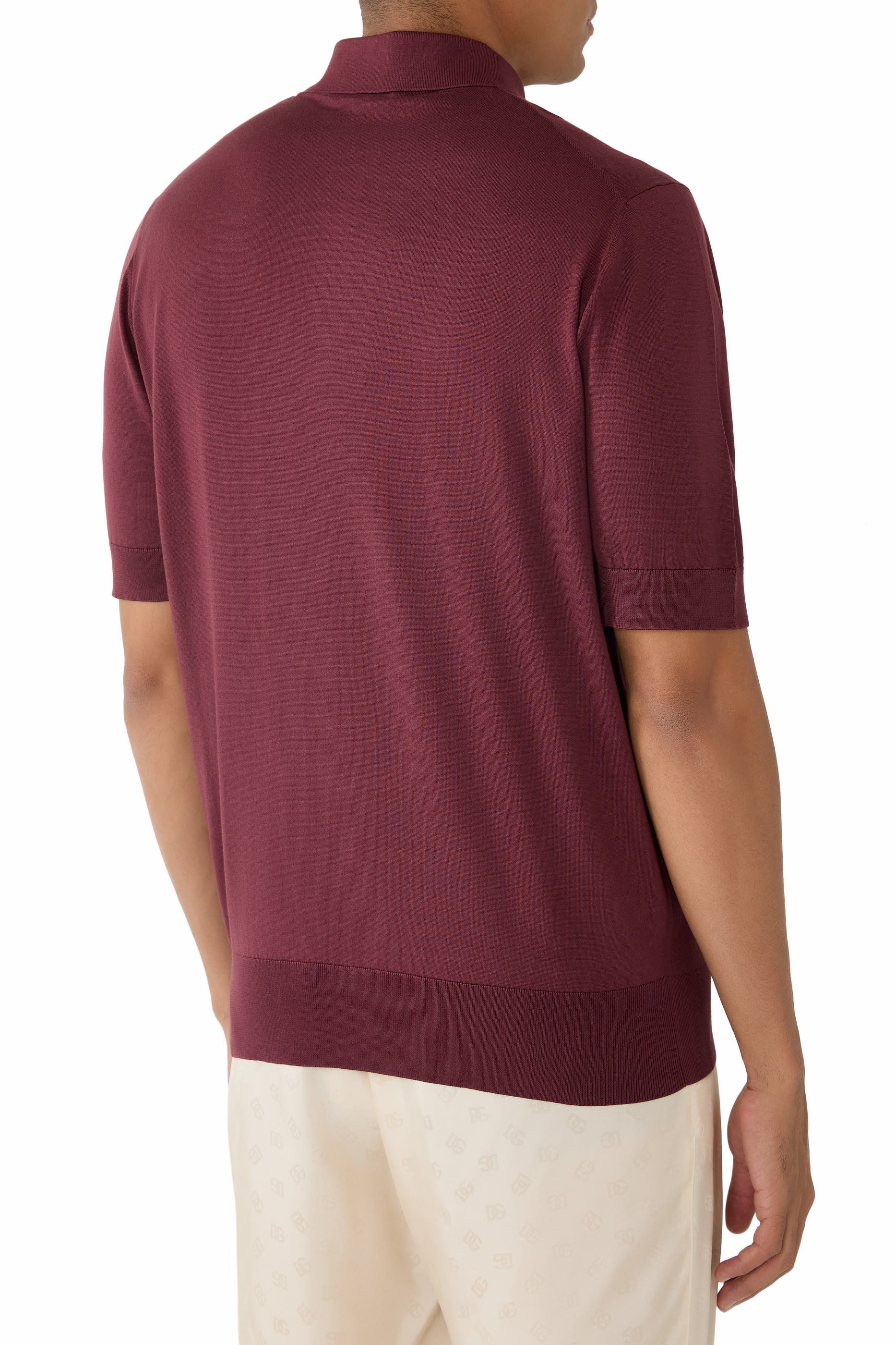 Logo Embroidered Polo Shirt