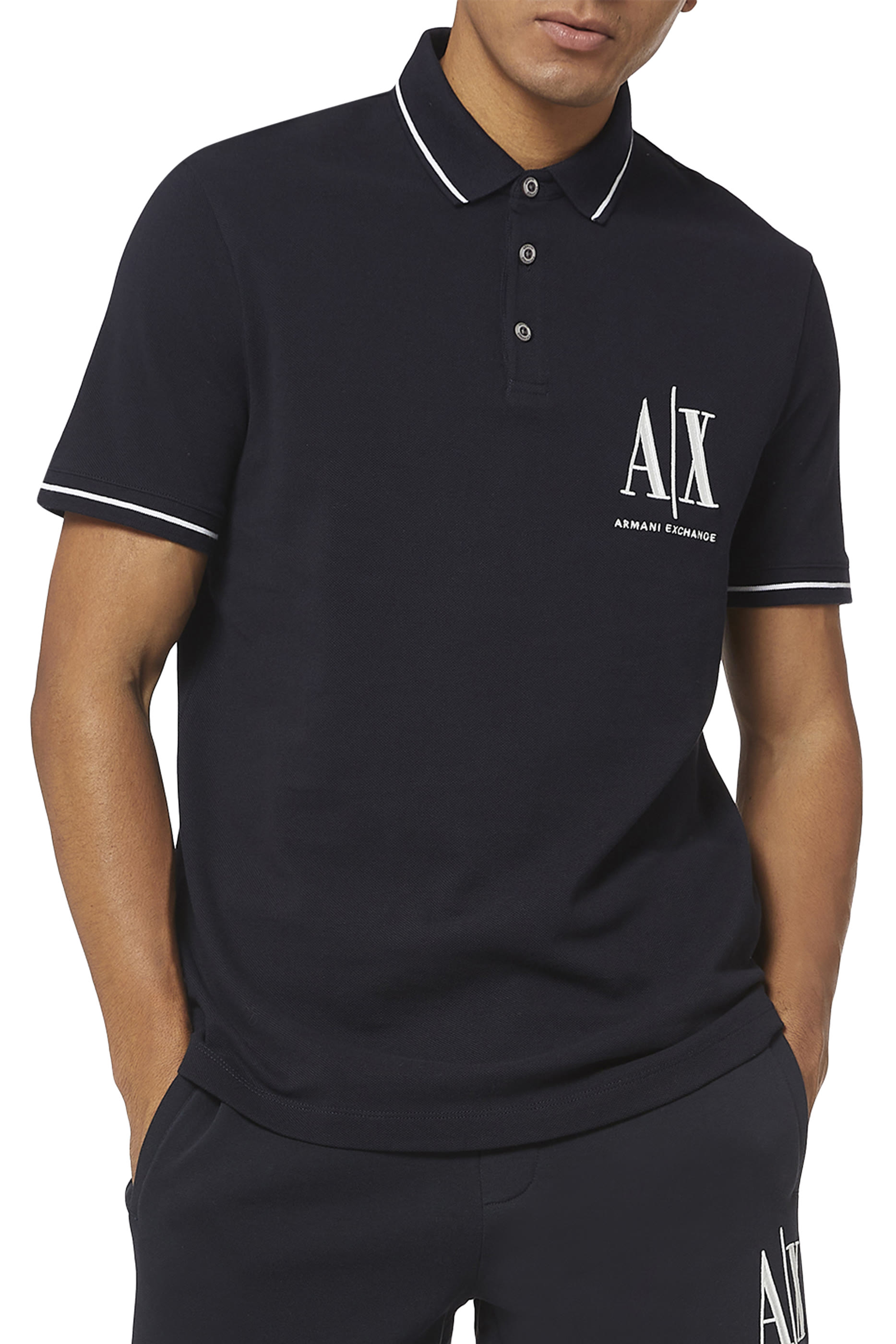 Icon Logo Print Polo Shirt
