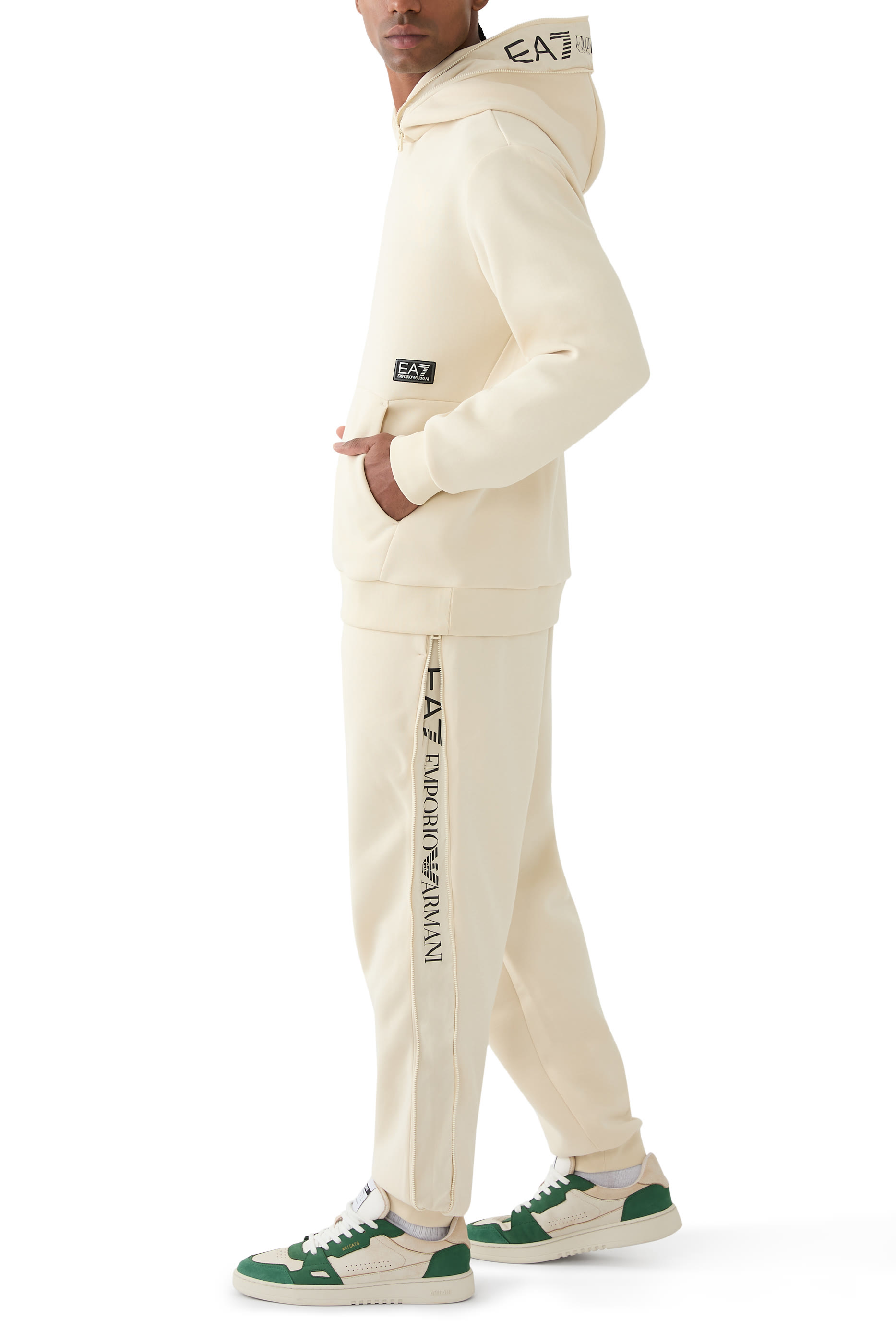 EA7 Logo Cotton Joggers