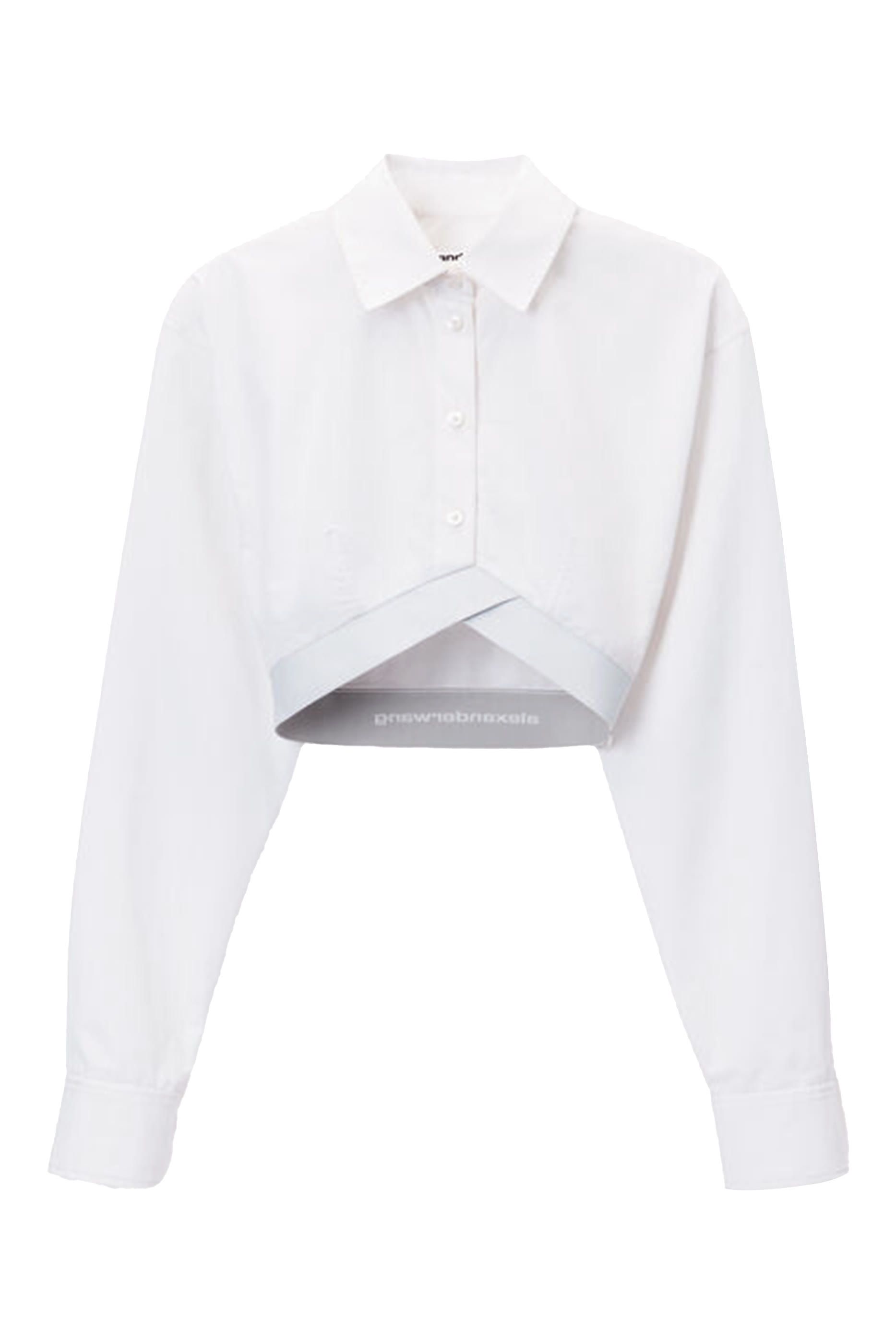 Logo Cropped Shirt