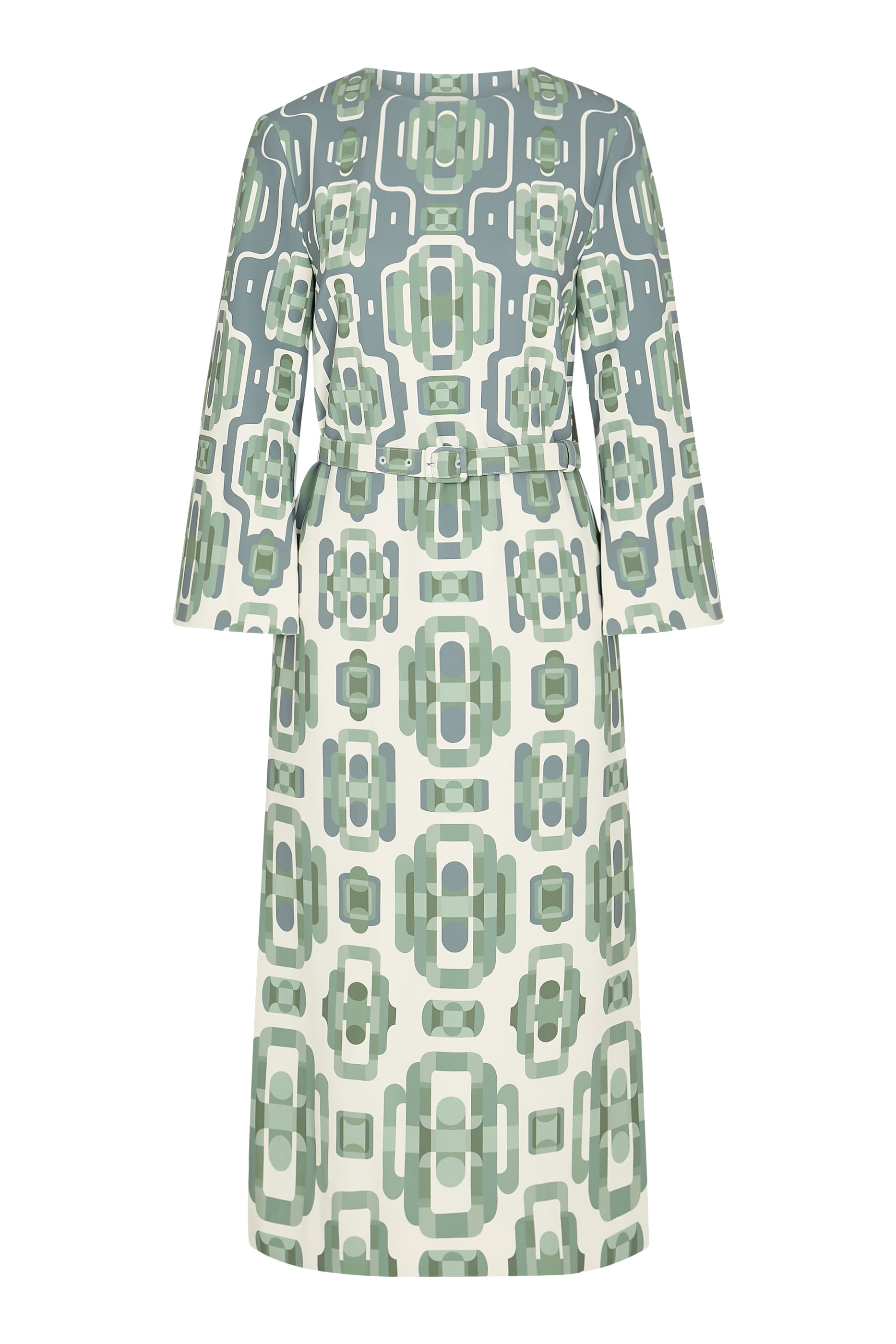 Larissa Printed Slit Dress