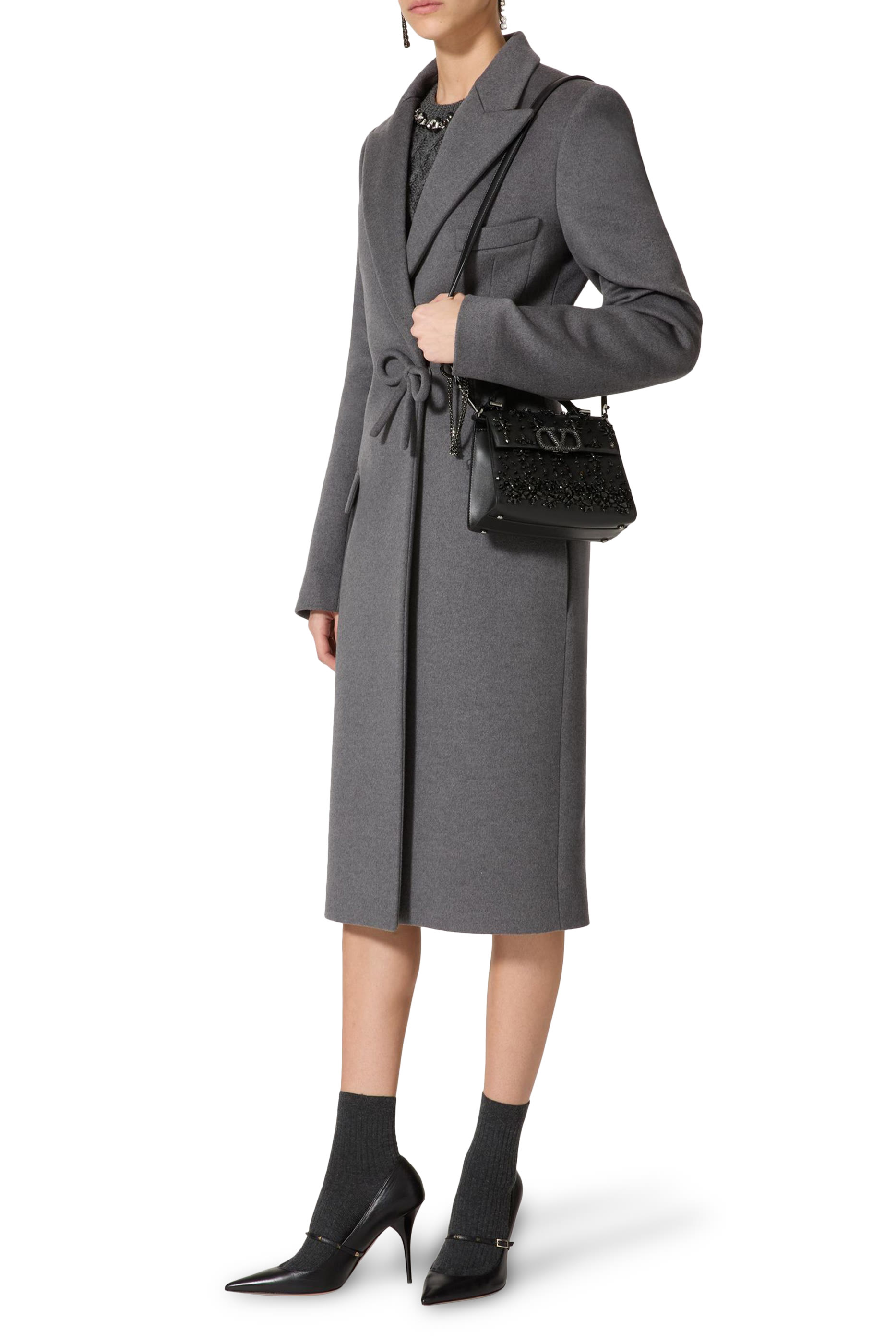 VSling Embroidered Handbag