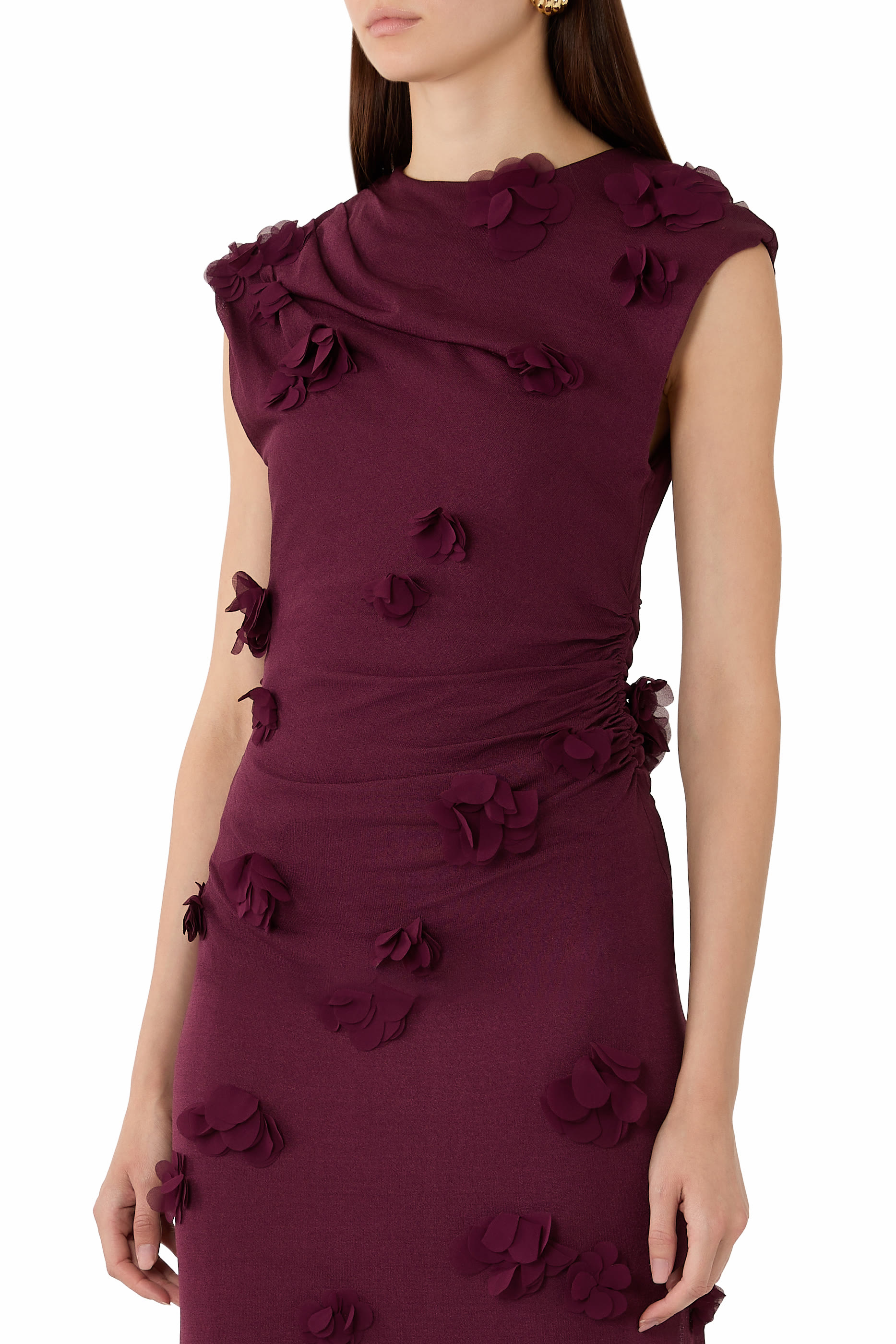 Tessa Floral Appliqu&eacute; Top