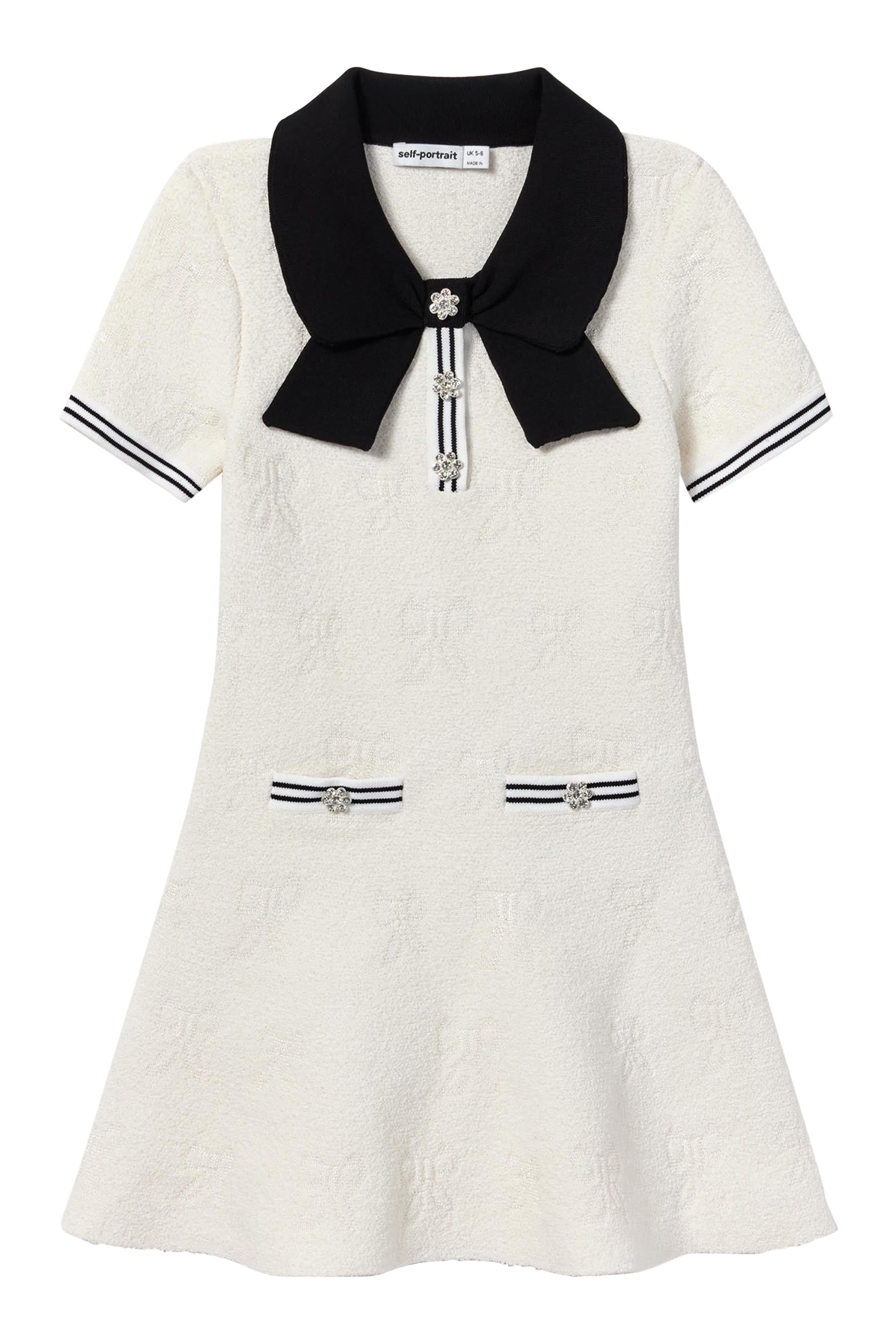 Kids Jacquard Knit Dress