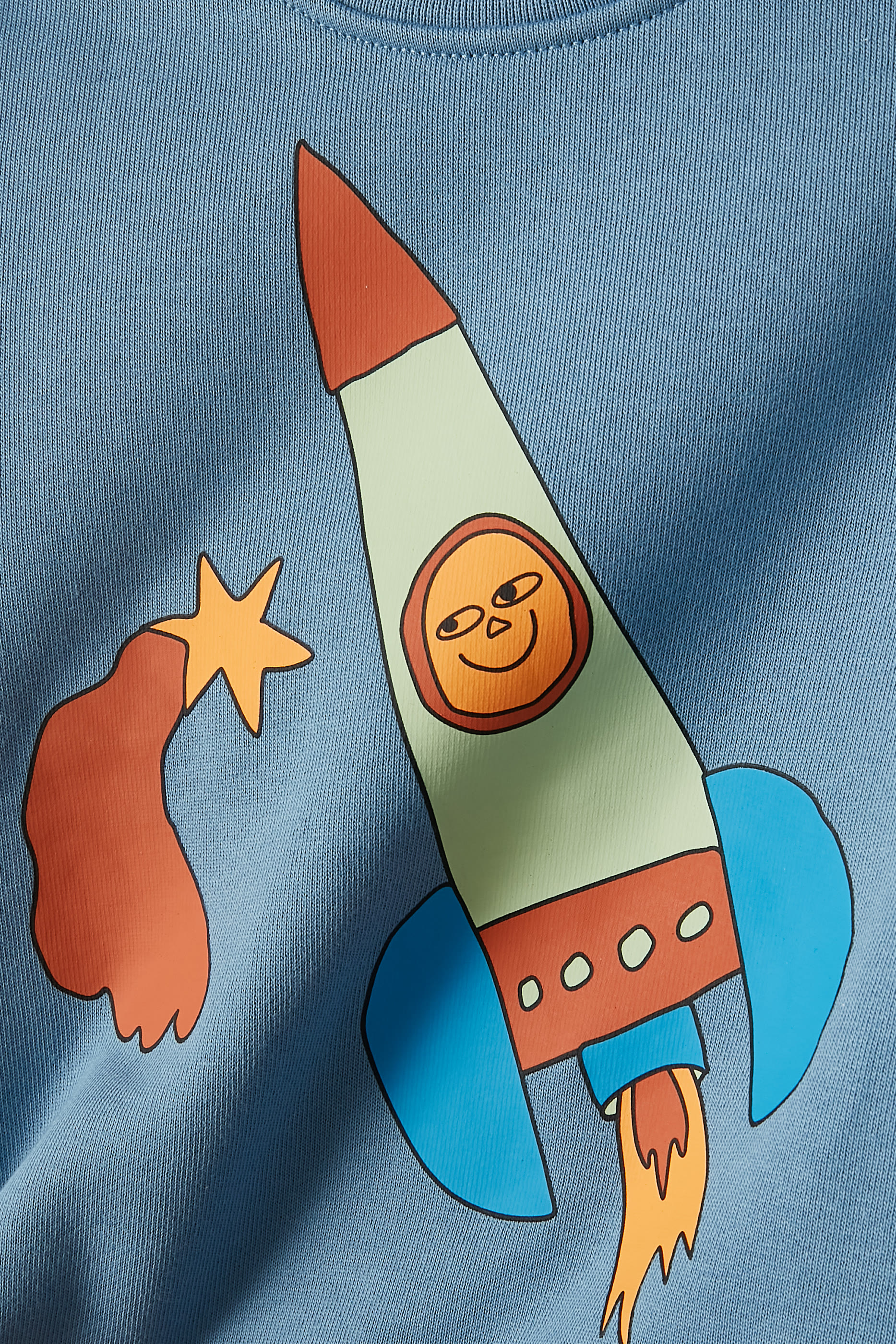 Kids Space-Print Sweatshirt