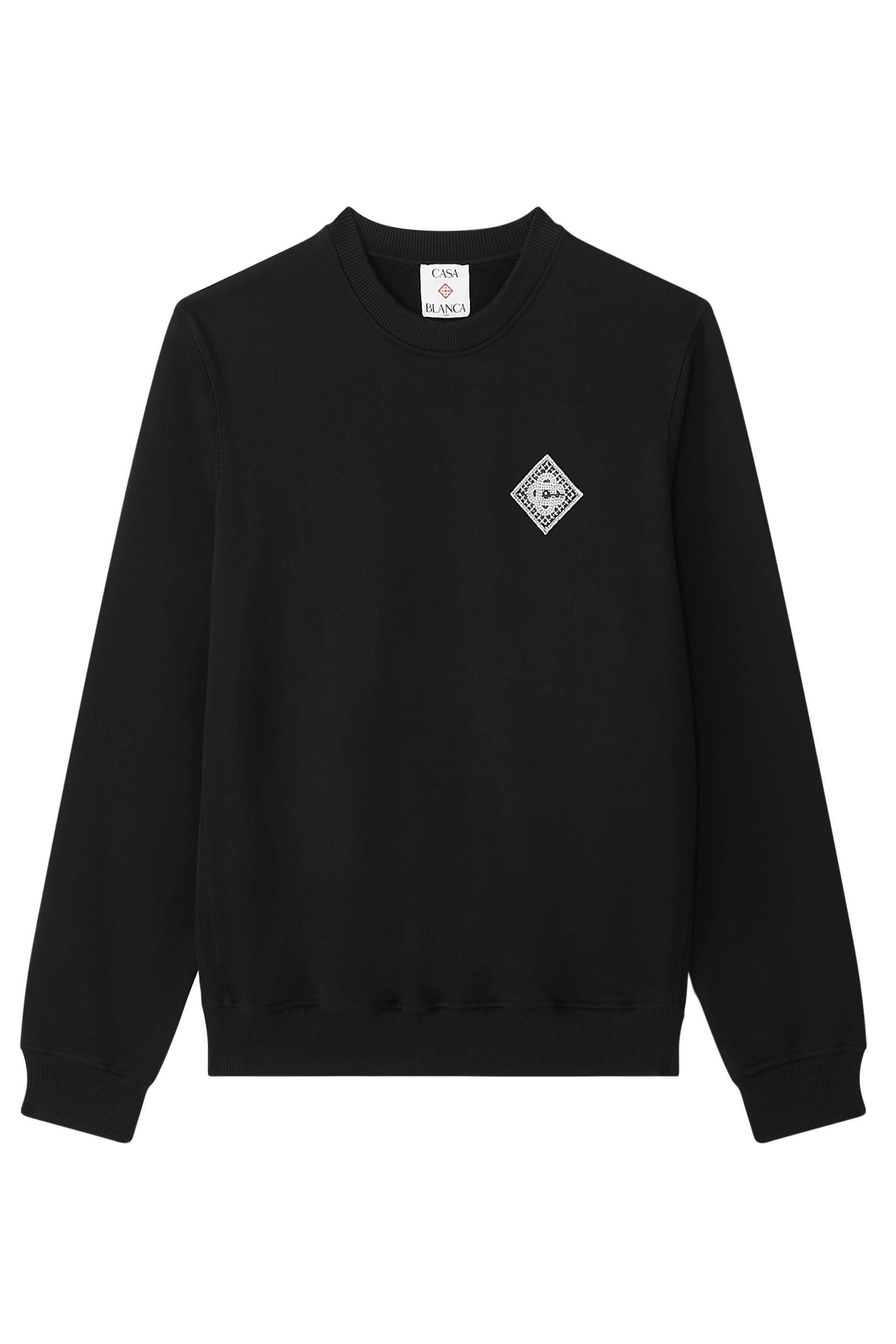 Pearl Diamond Patch Sweatshirt