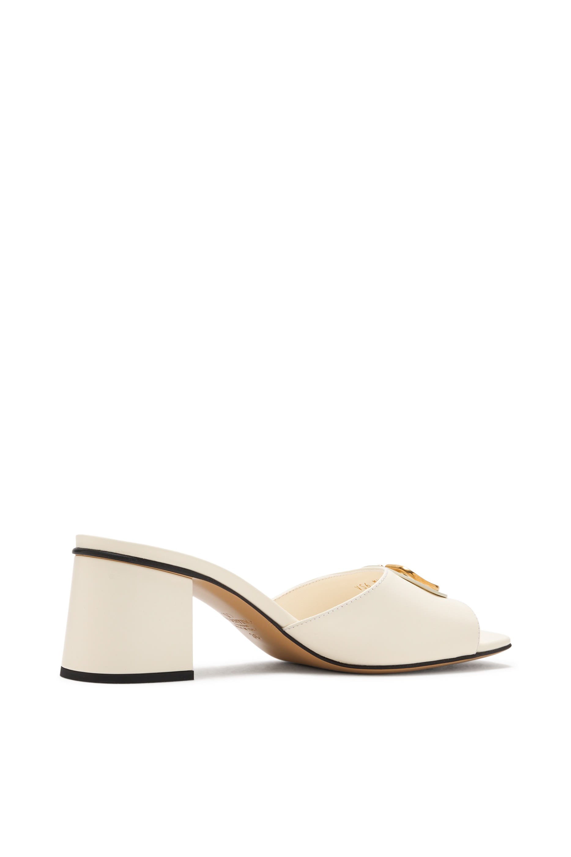 VLogo 60 Signature Calfskin Leather Mules