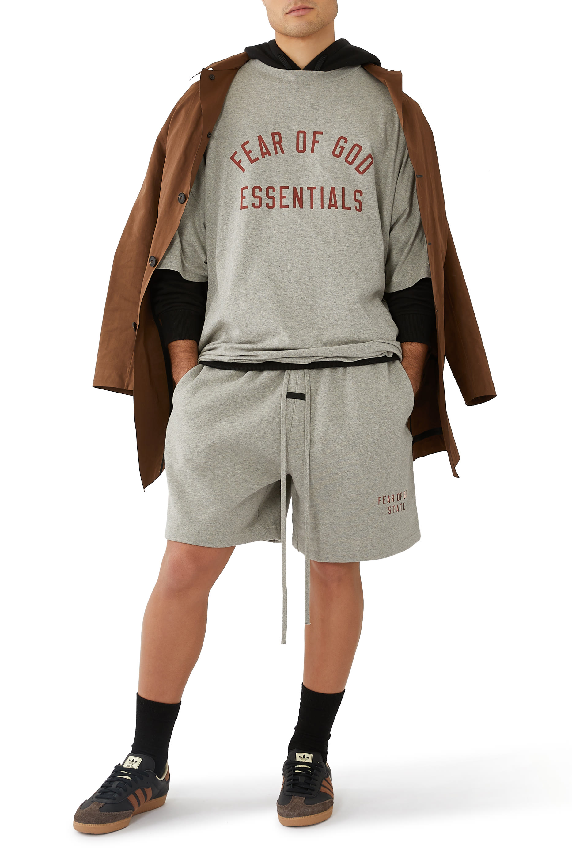 Essentials Fleece Soccer Short