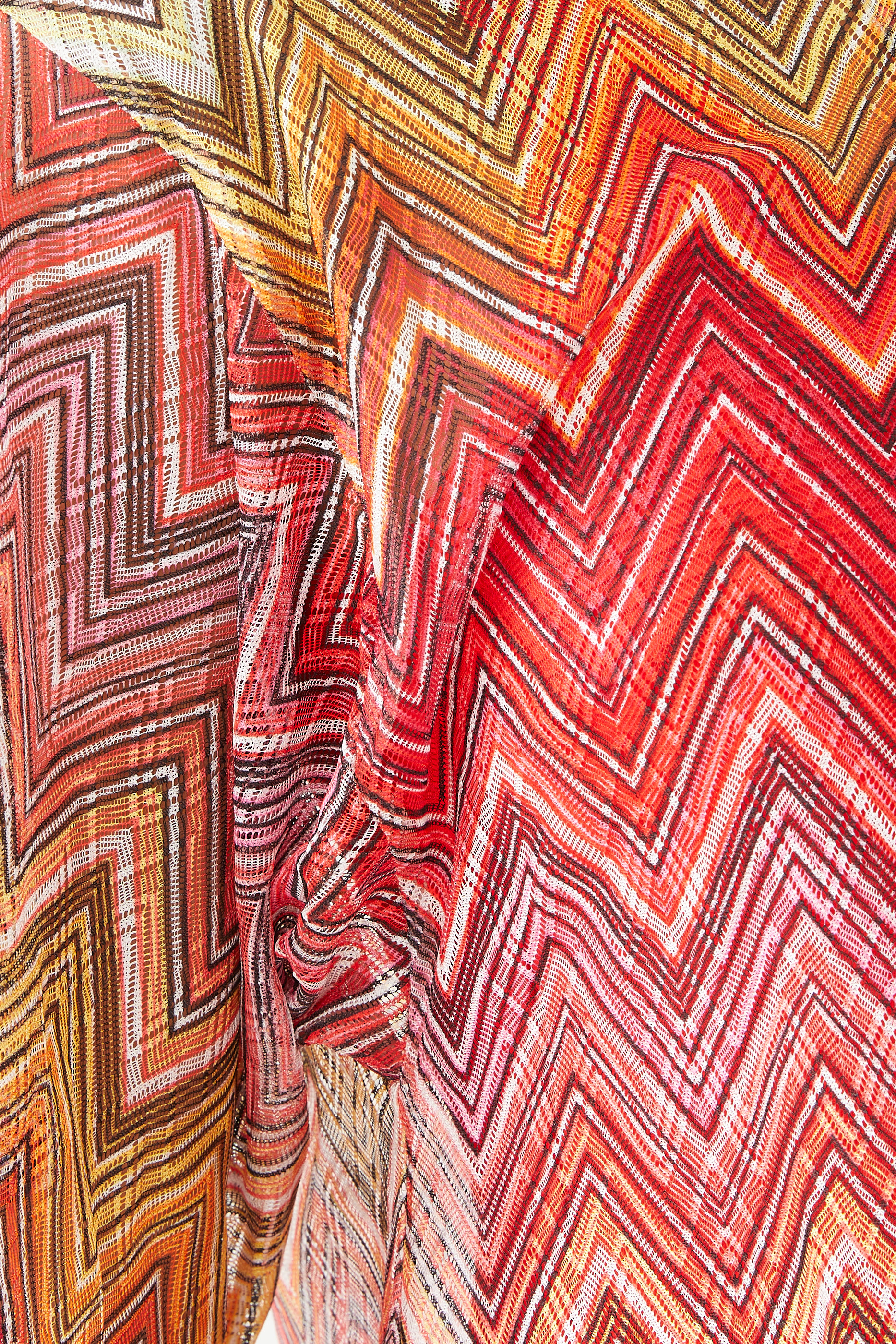 Mare Chevron Raschel Mini Cover Up