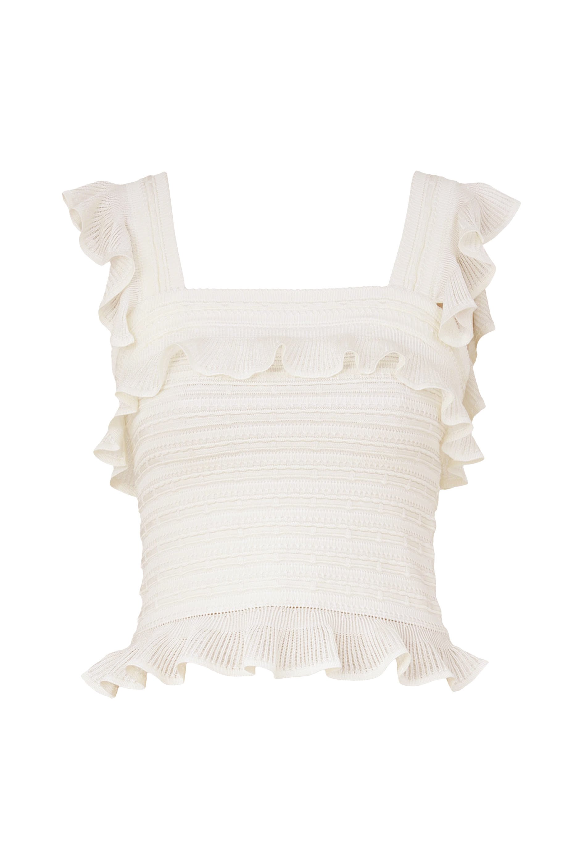 Luna Lace Frill Camisole