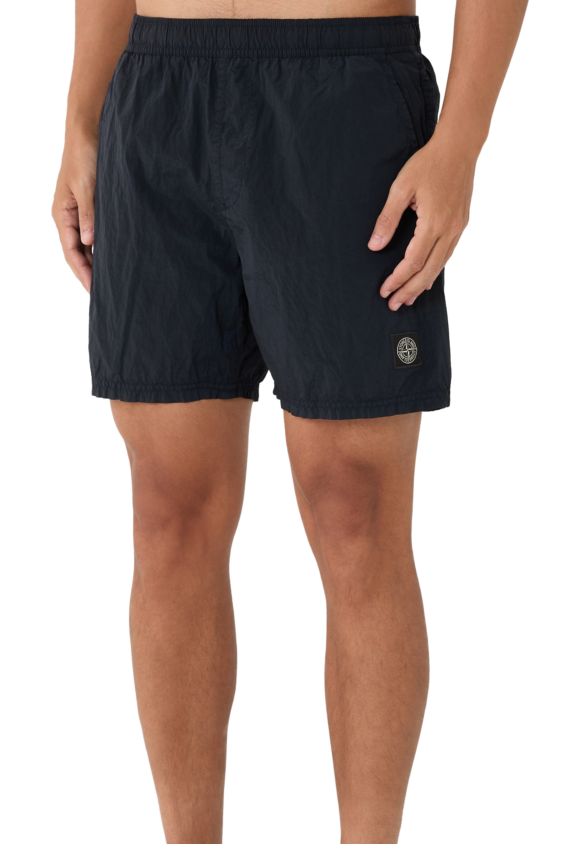 B100004 Regular Fit Nylon Metal In ECONYL&reg; Swim Shorts