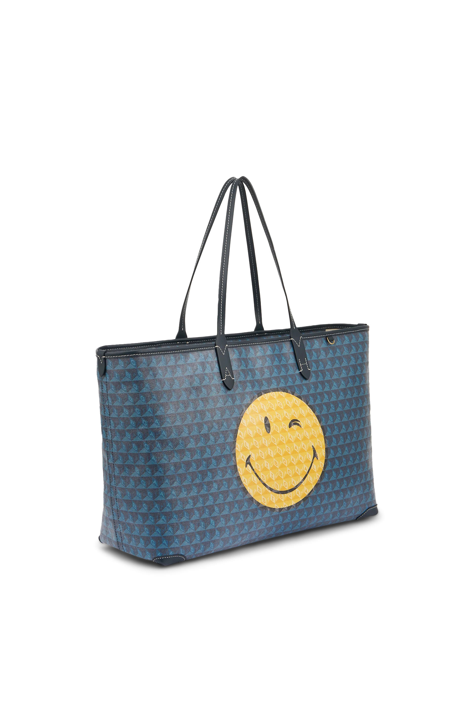 I Am A Plastic Bag Wink Zipped Tote