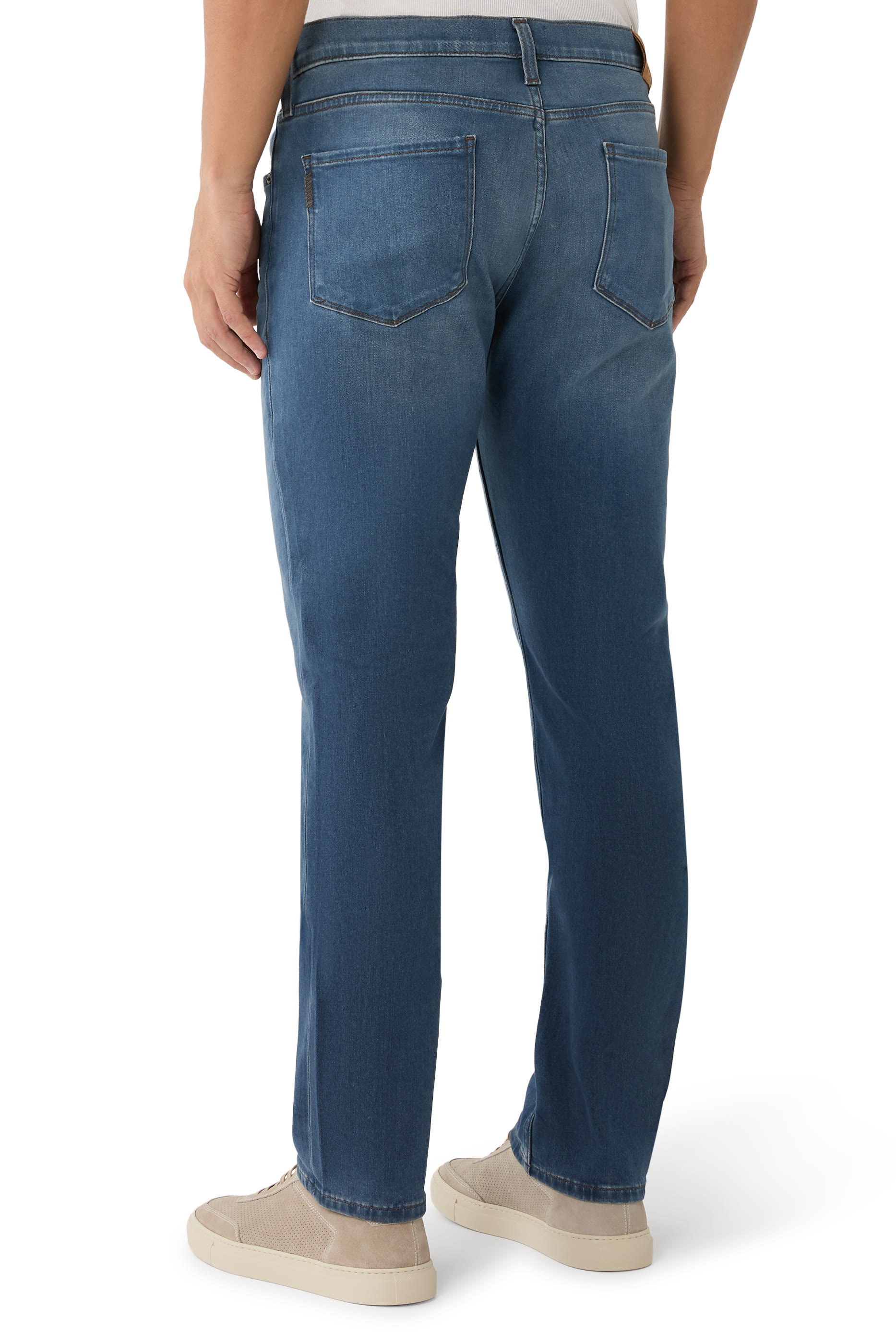 Transcend Federal Slim Straight Jeans