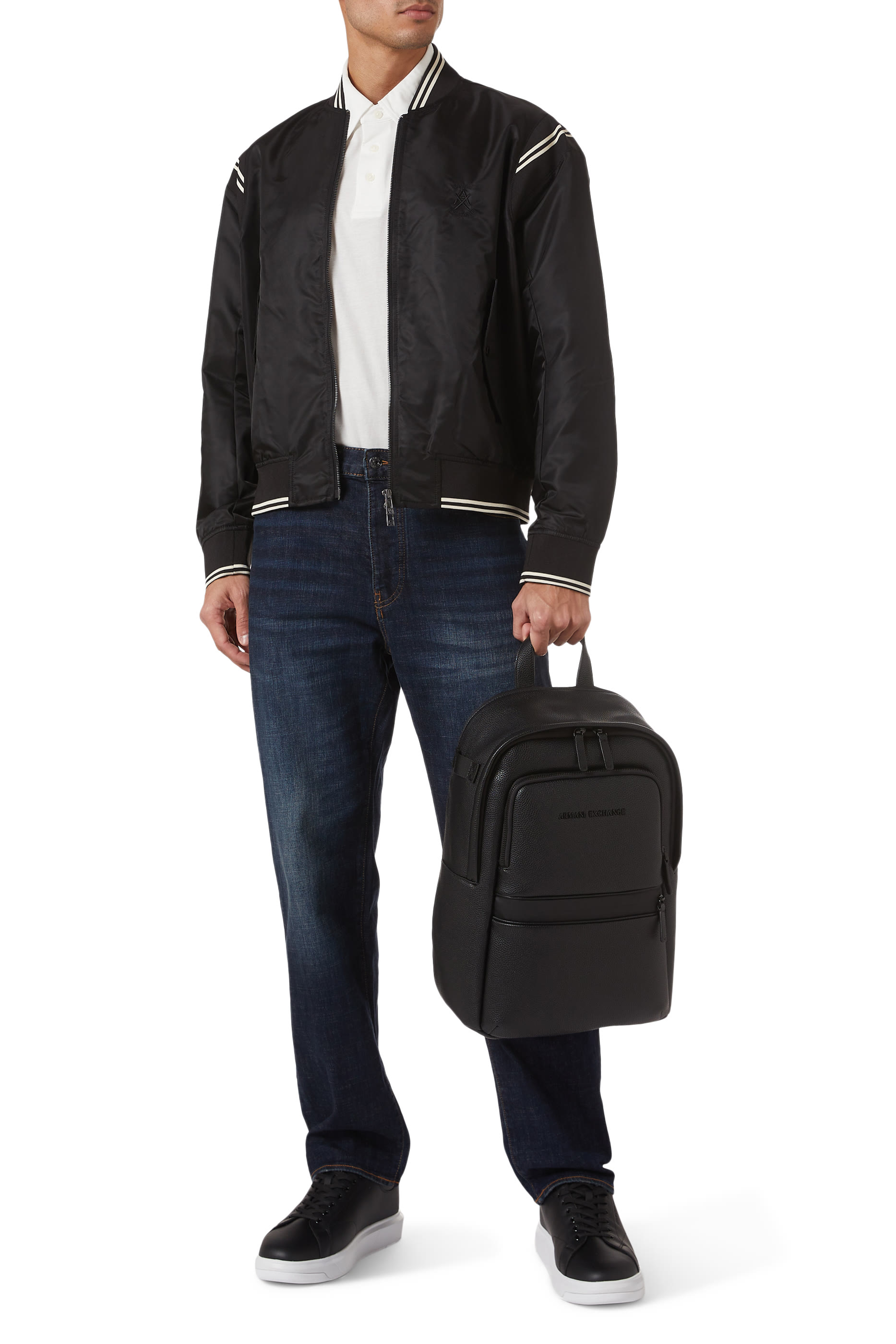 Logo Technical Fabric Backpack