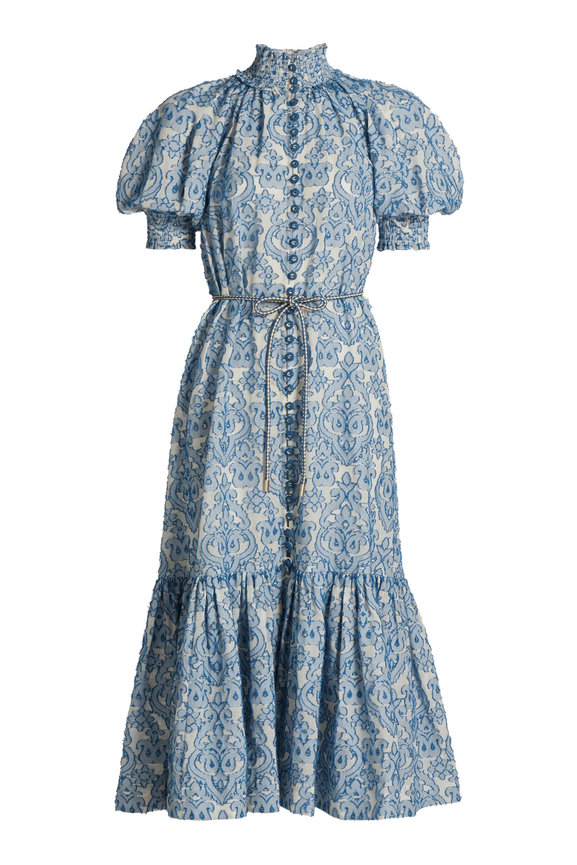 Wylie Lantern Midi Dress